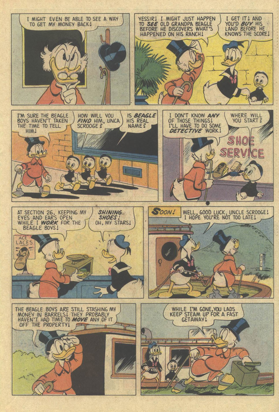 Read online Uncle Scrooge (1953) comic -  Issue #209 - 23