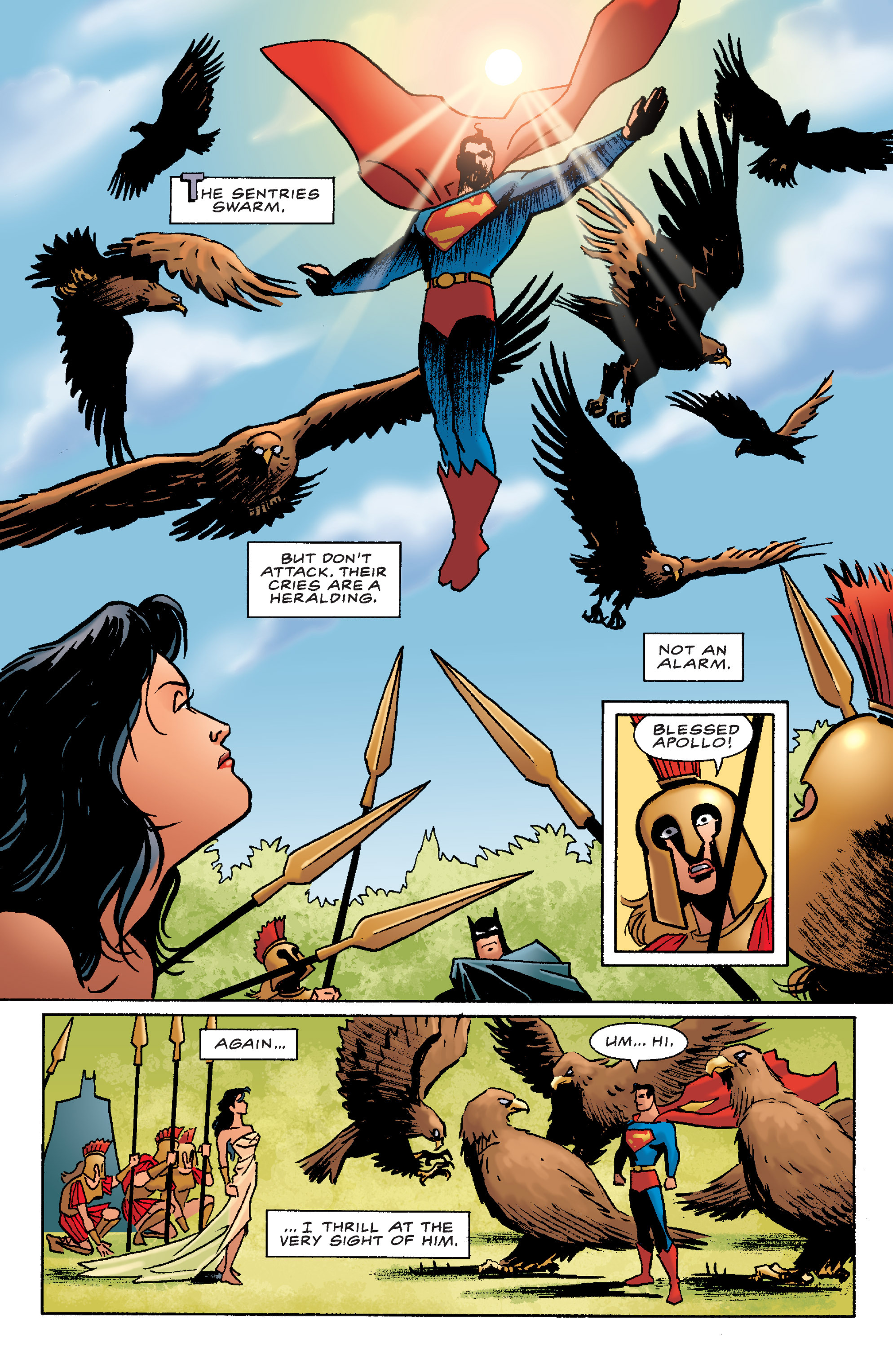 Read online Batman/Superman/Wonder Woman: Trinity comic -  Issue #3 - 10