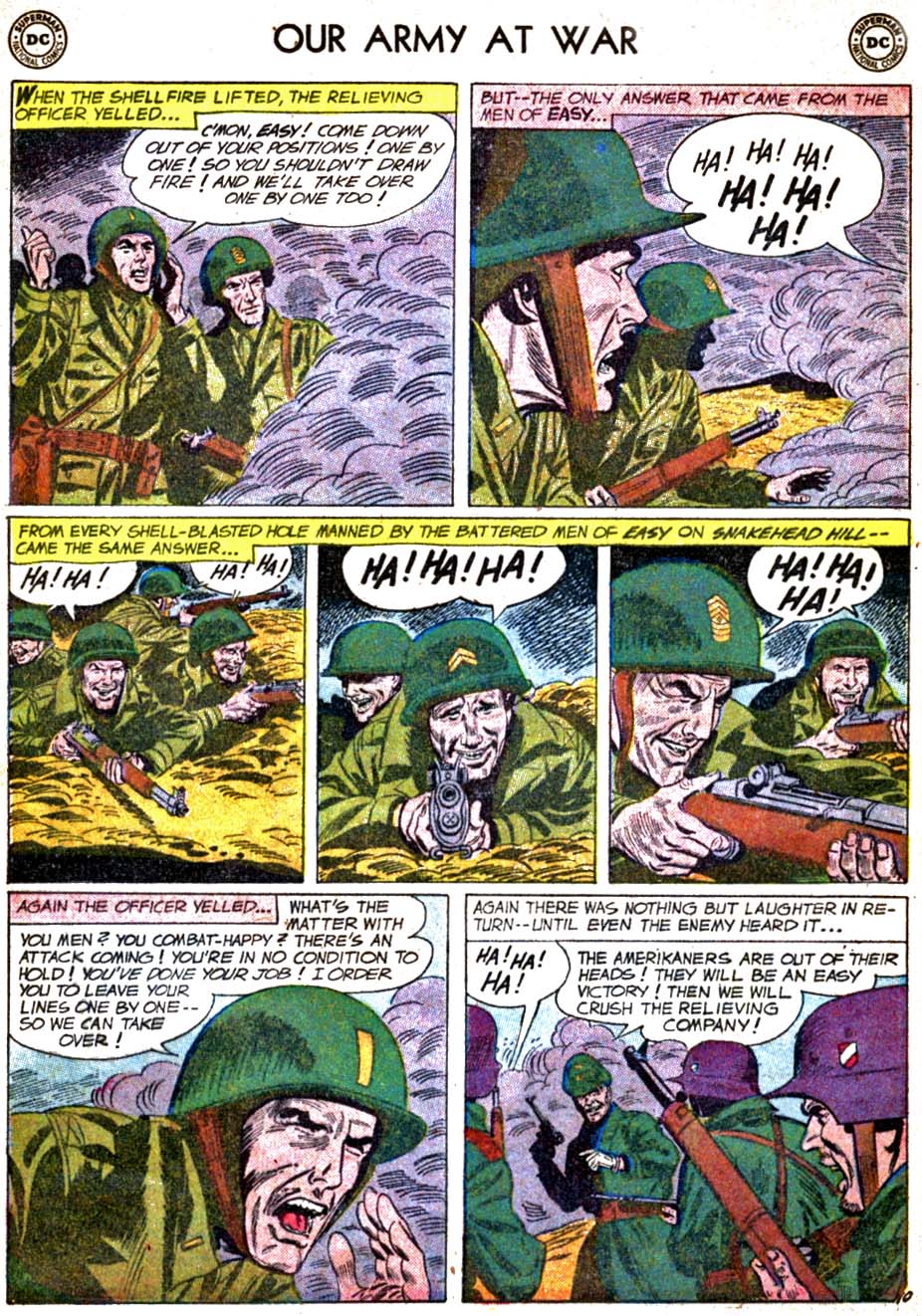 Read online Our Army at War (1952) comic -  Issue #84 - 12