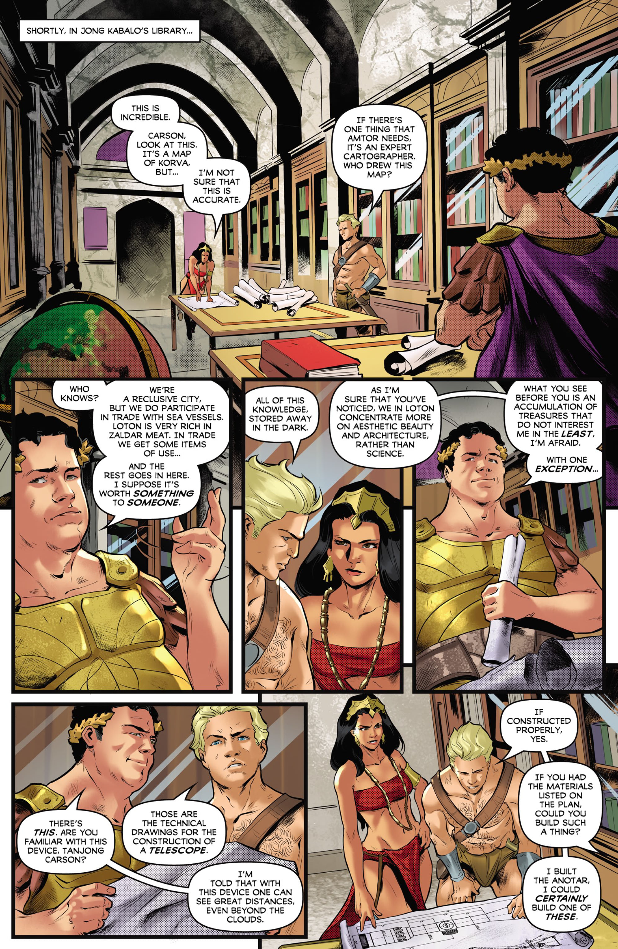 Read online Carson of Venus Eye of Amtor comic -  Issue #1 - 8