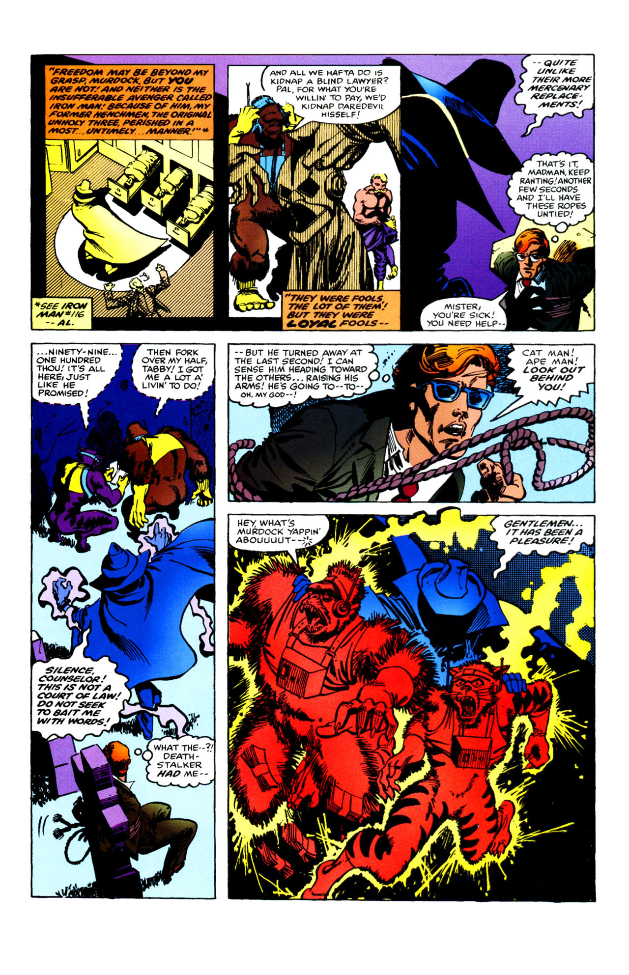 Read online Daredevil Visionaries: Frank Miller comic -  Issue # TPB 1 - 12