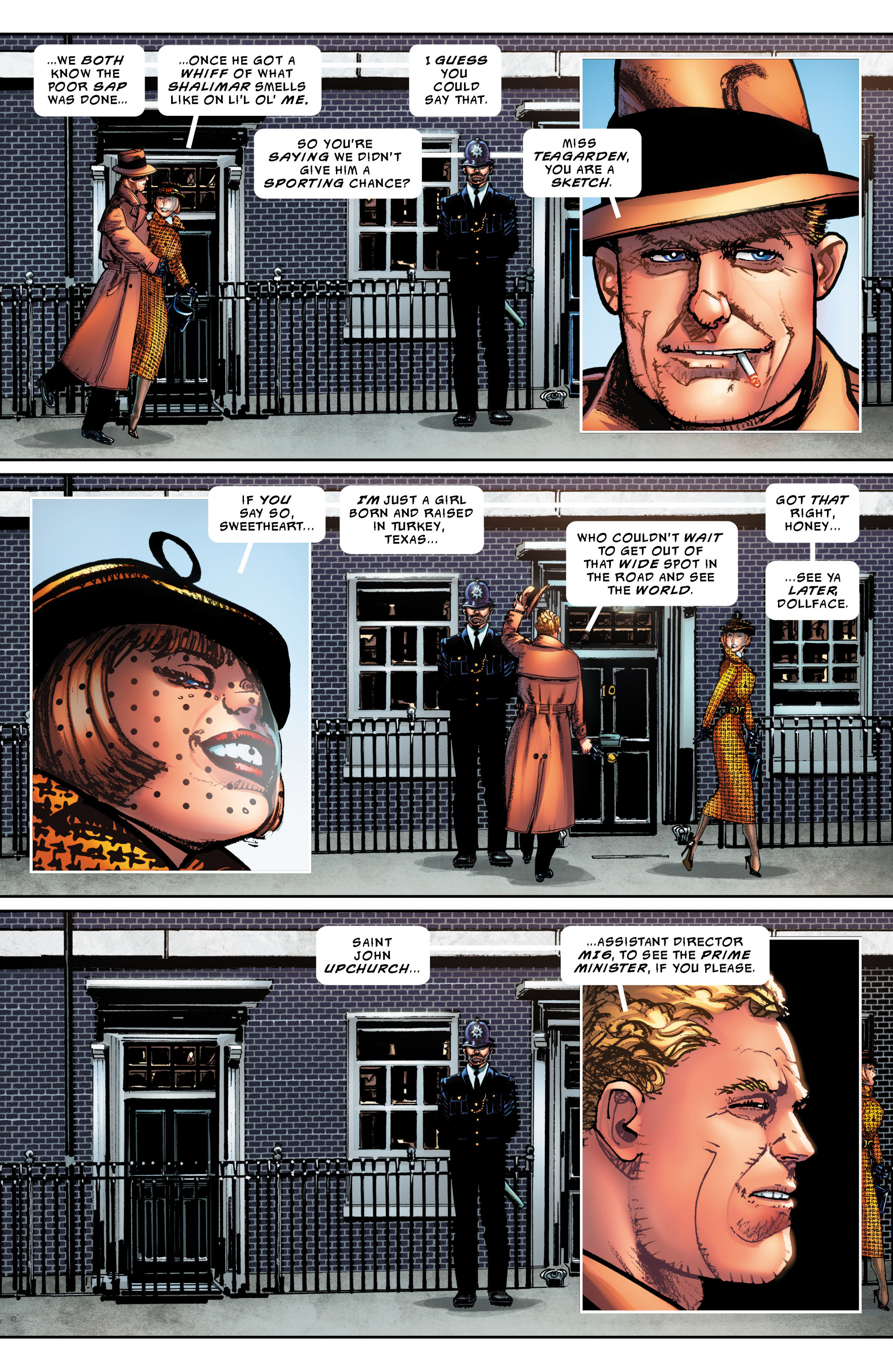 Read online The Shadow: Midnight in Moscow comic -  Issue #2 - 11