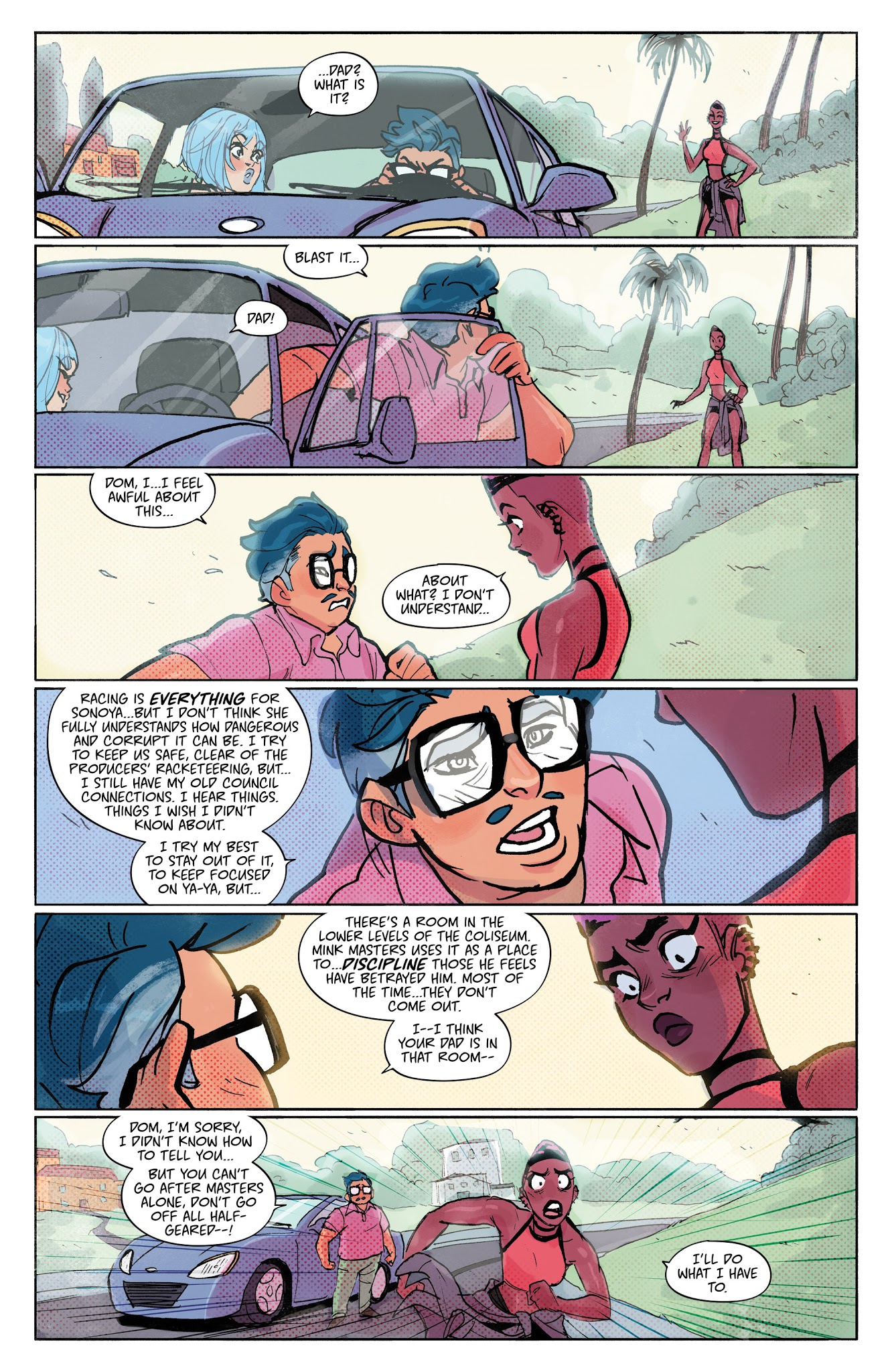 Read online Motor Crush comic -  Issue #10 - 10