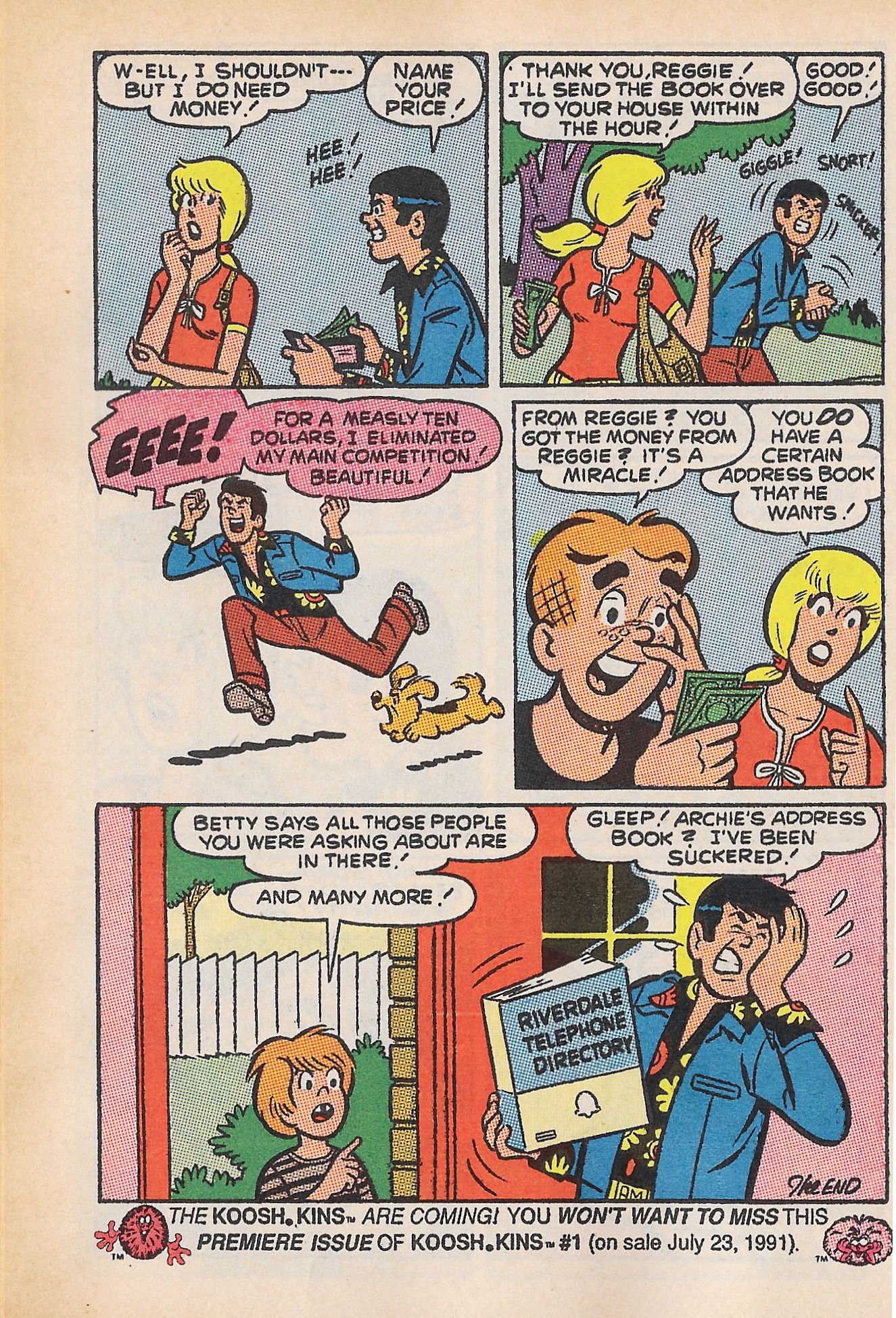 Read online Archie Digest Magazine comic -  Issue #110 - 58