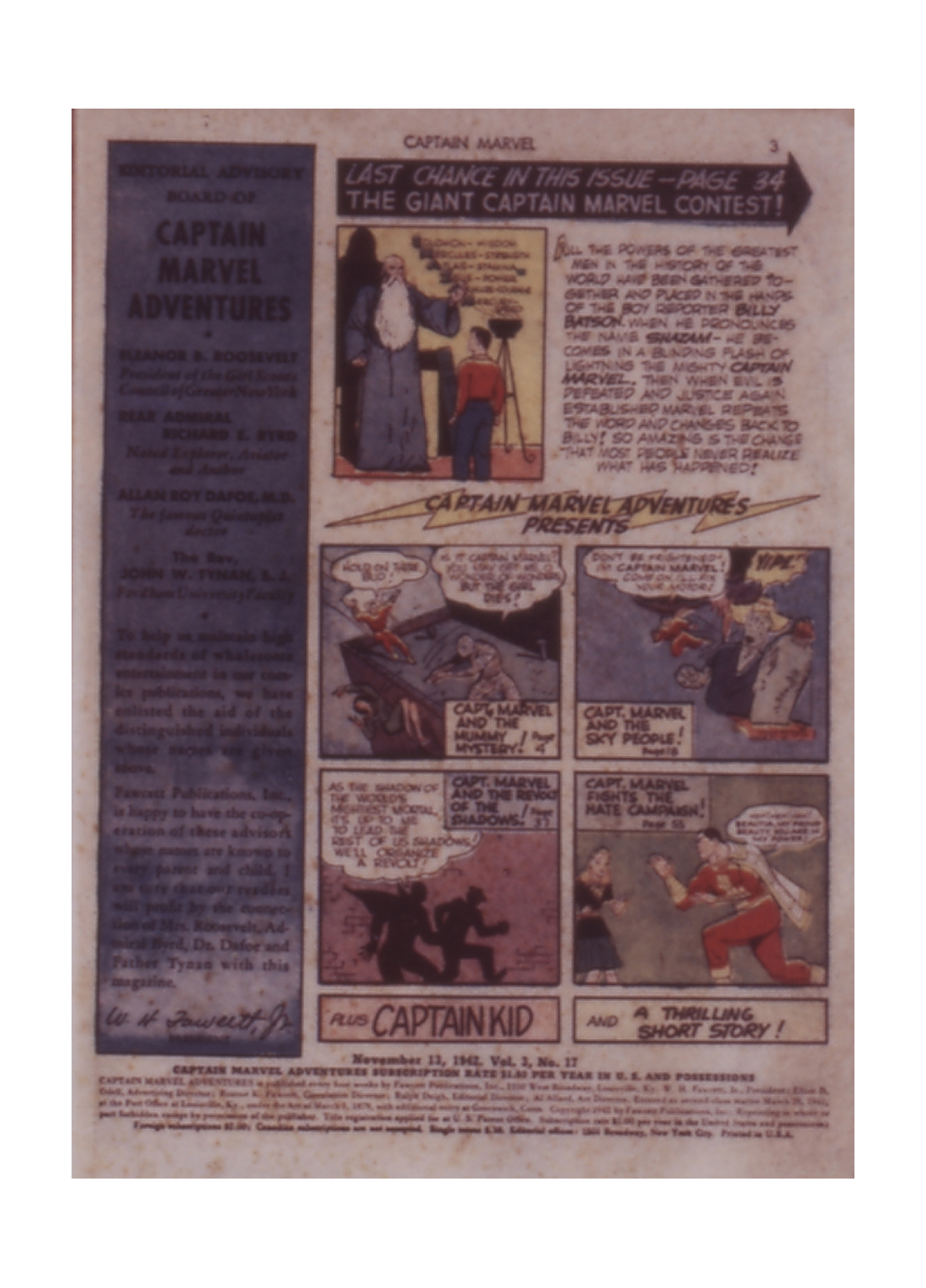 Read online Captain Marvel Adventures comic -  Issue #17 - 3