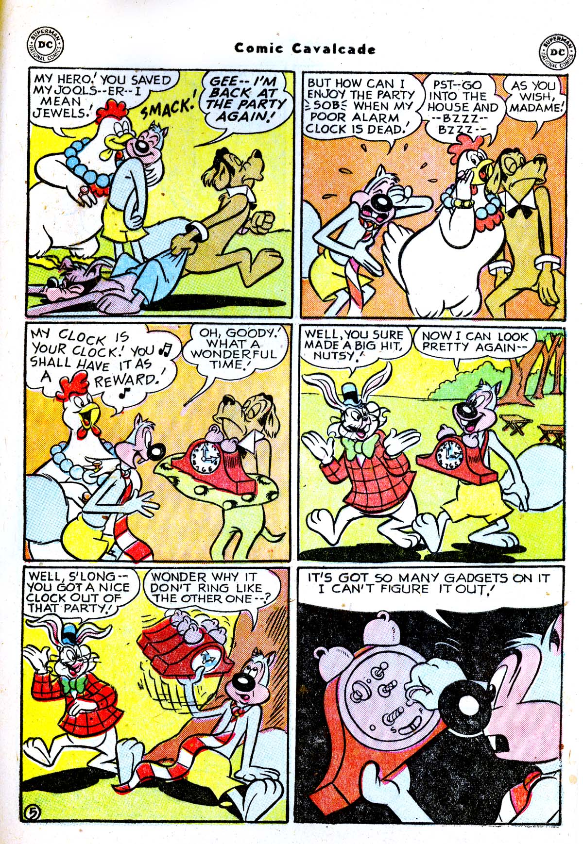 Read online Comic Cavalcade comic -  Issue #48 - 63