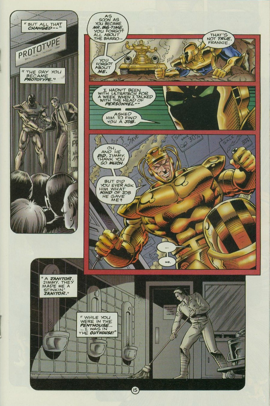 Read online Prototype (1993) comic -  Issue #18 - 18