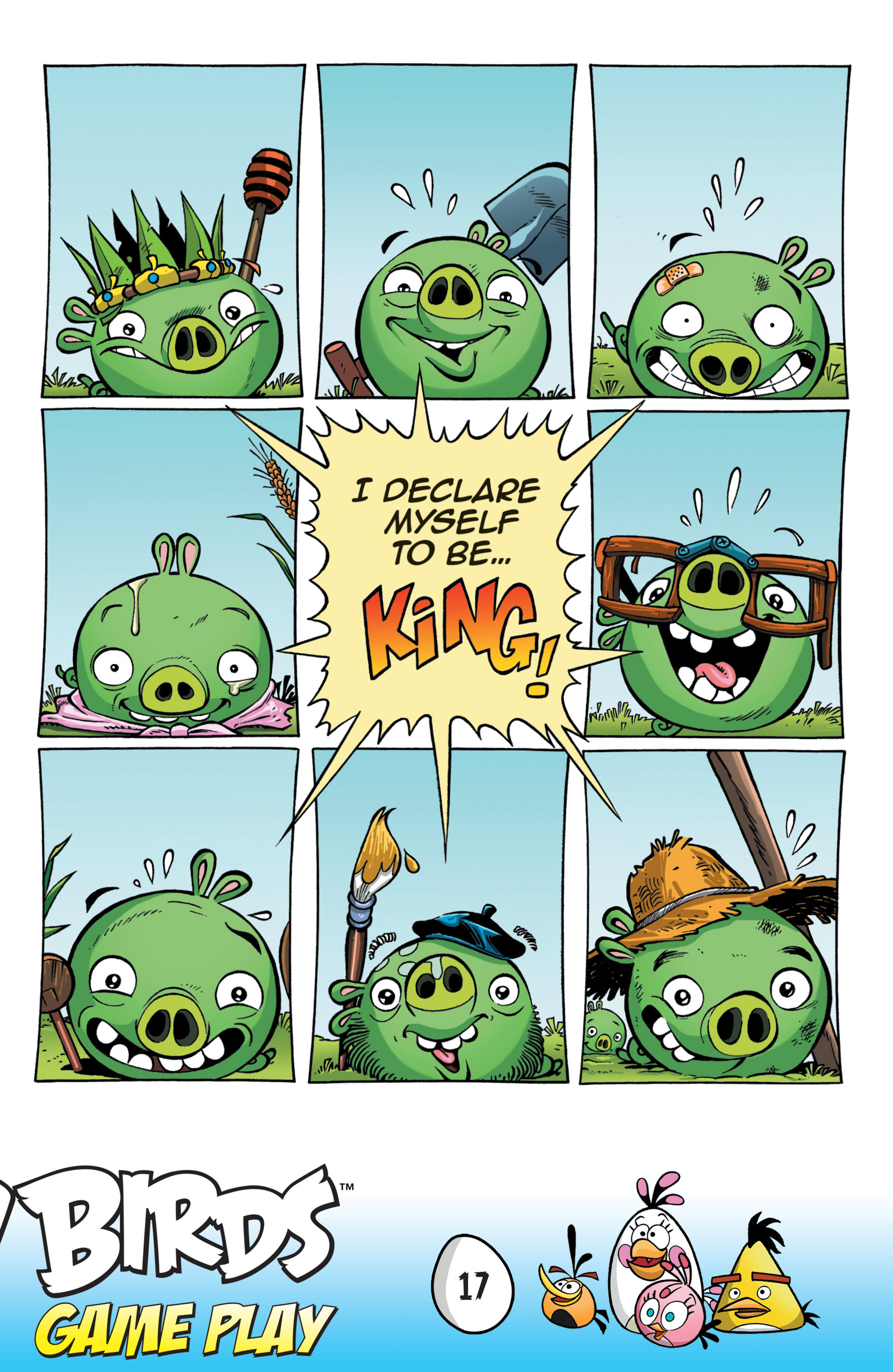 Read online Angry Birds Comics: Game Play comic -  Issue #2 - 19