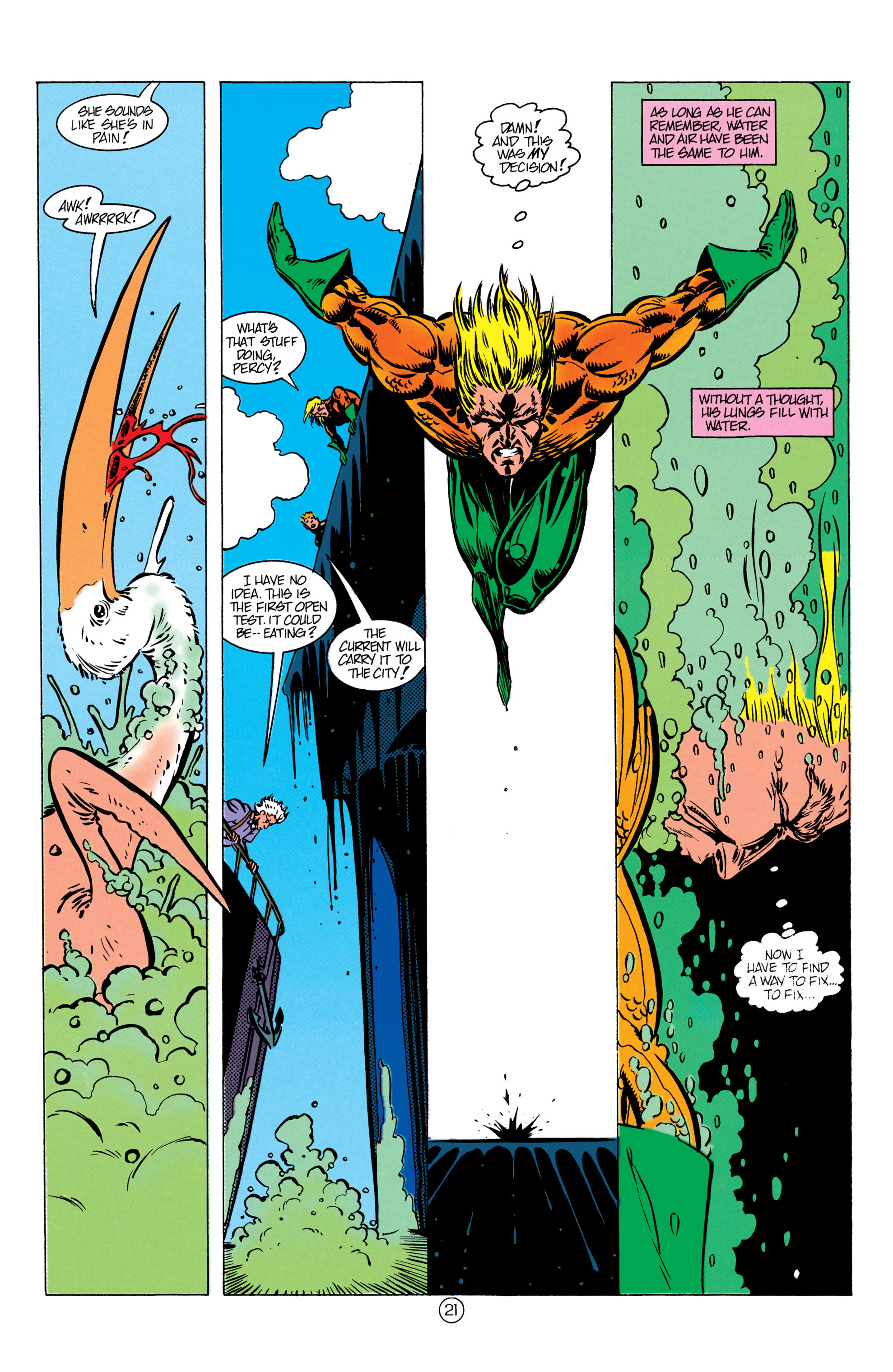 Aquaman (1991) Issue #9 #9 - English 22