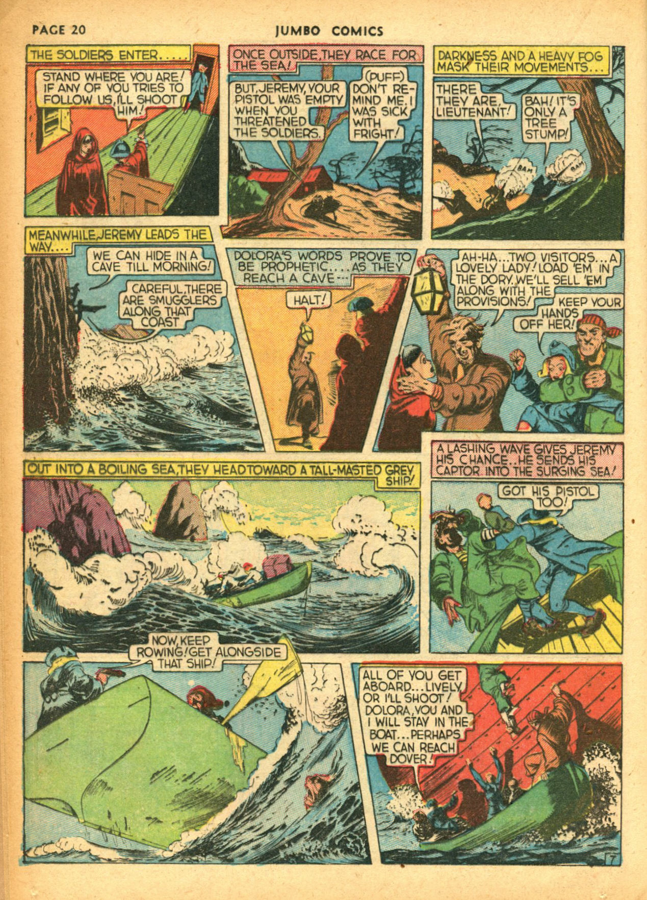 Read online Jumbo Comics comic -  Issue #15y - 22