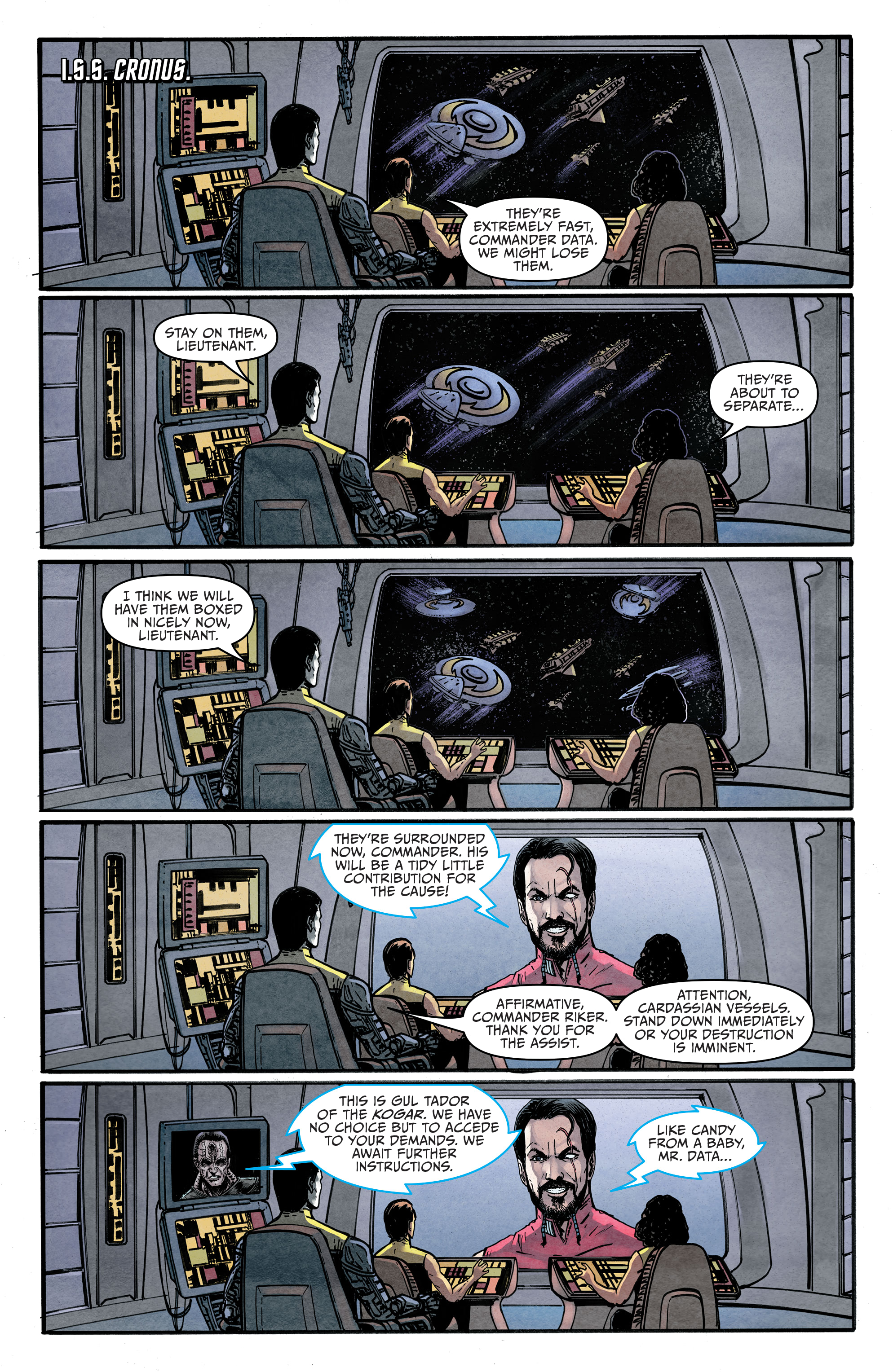 Read online Star Trek: The Mirror War comic -  Issue #6 - 11