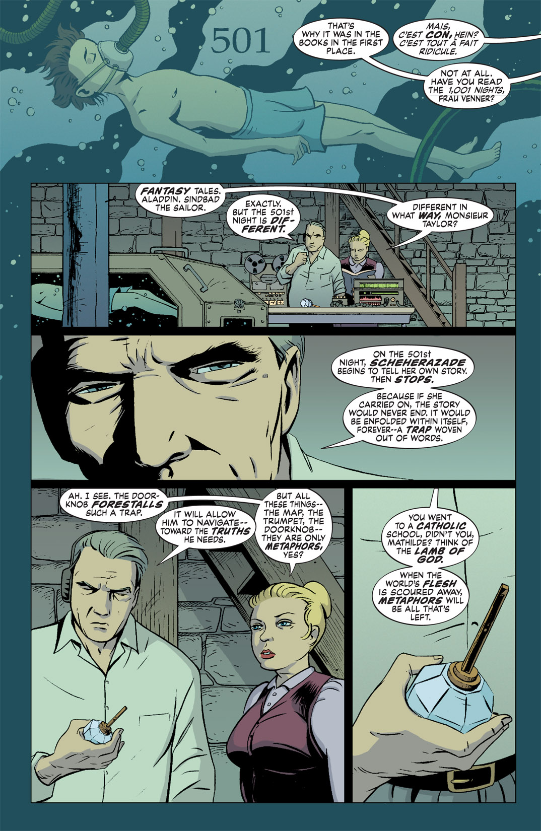 Read online The Unwritten comic -  Issue #22 - 17