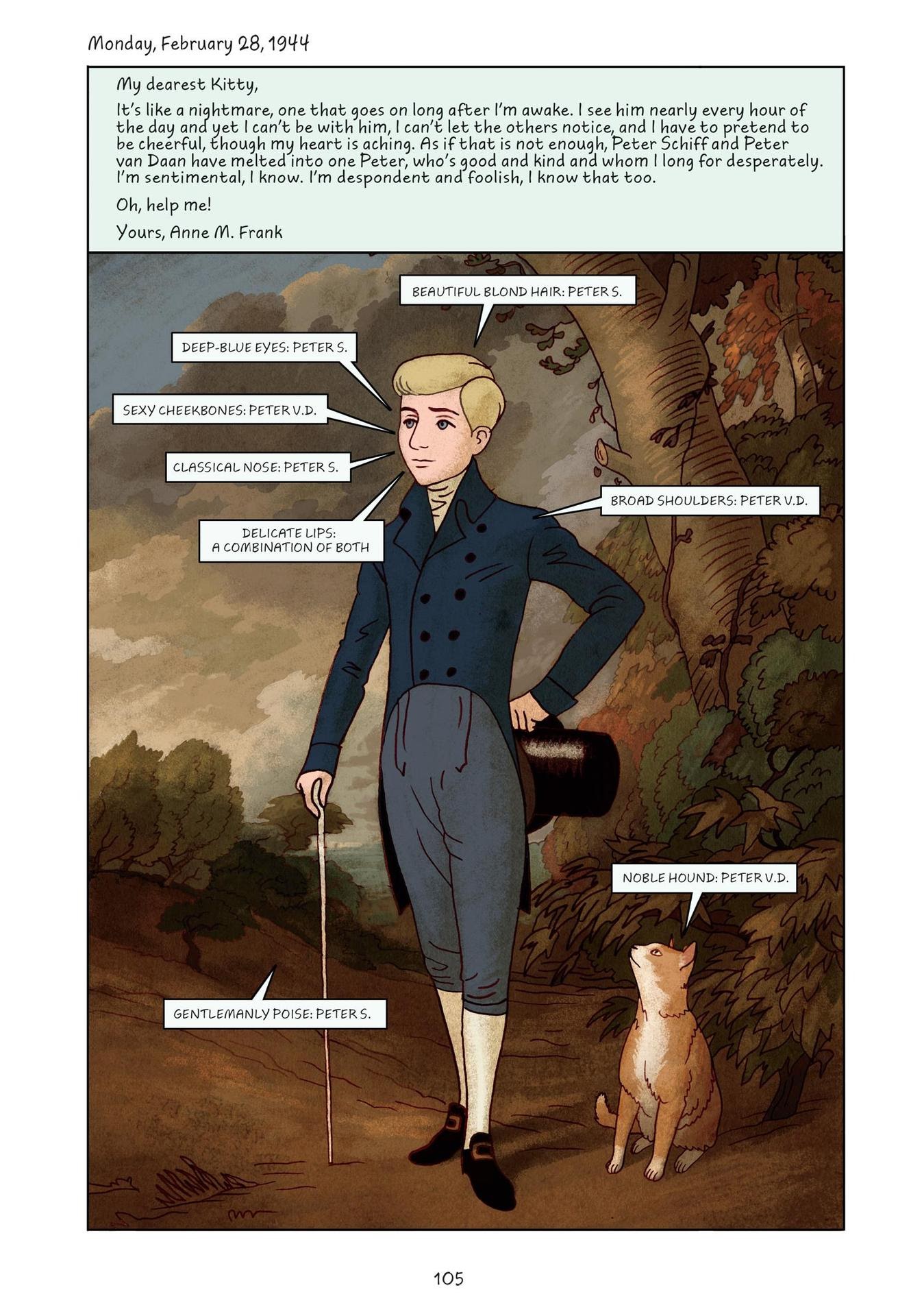 Read online Anne Frank’s Diary: The Graphic Adaptation comic -  Issue # TPB - 104