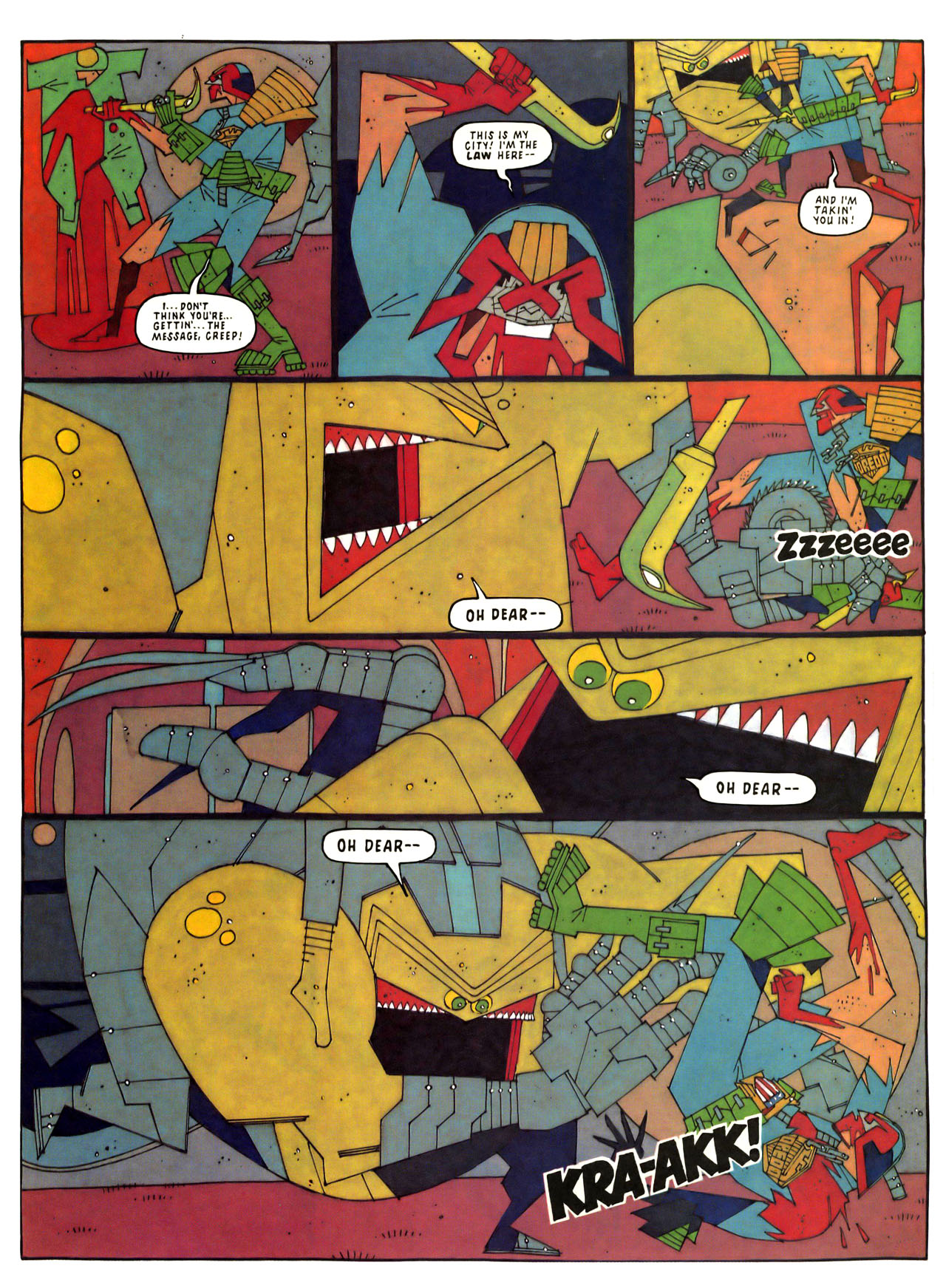 Read online Judge Dredd: The Megazine (vol. 2) comic -  Issue #54 - 10