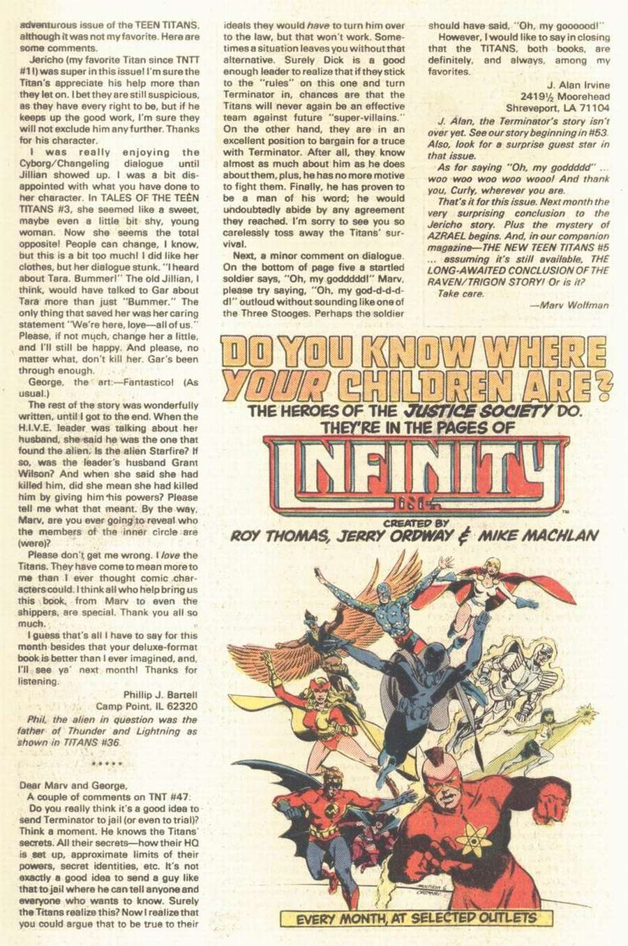 Read online Tales of the Teen Titans comic -  Issue #52 - 26