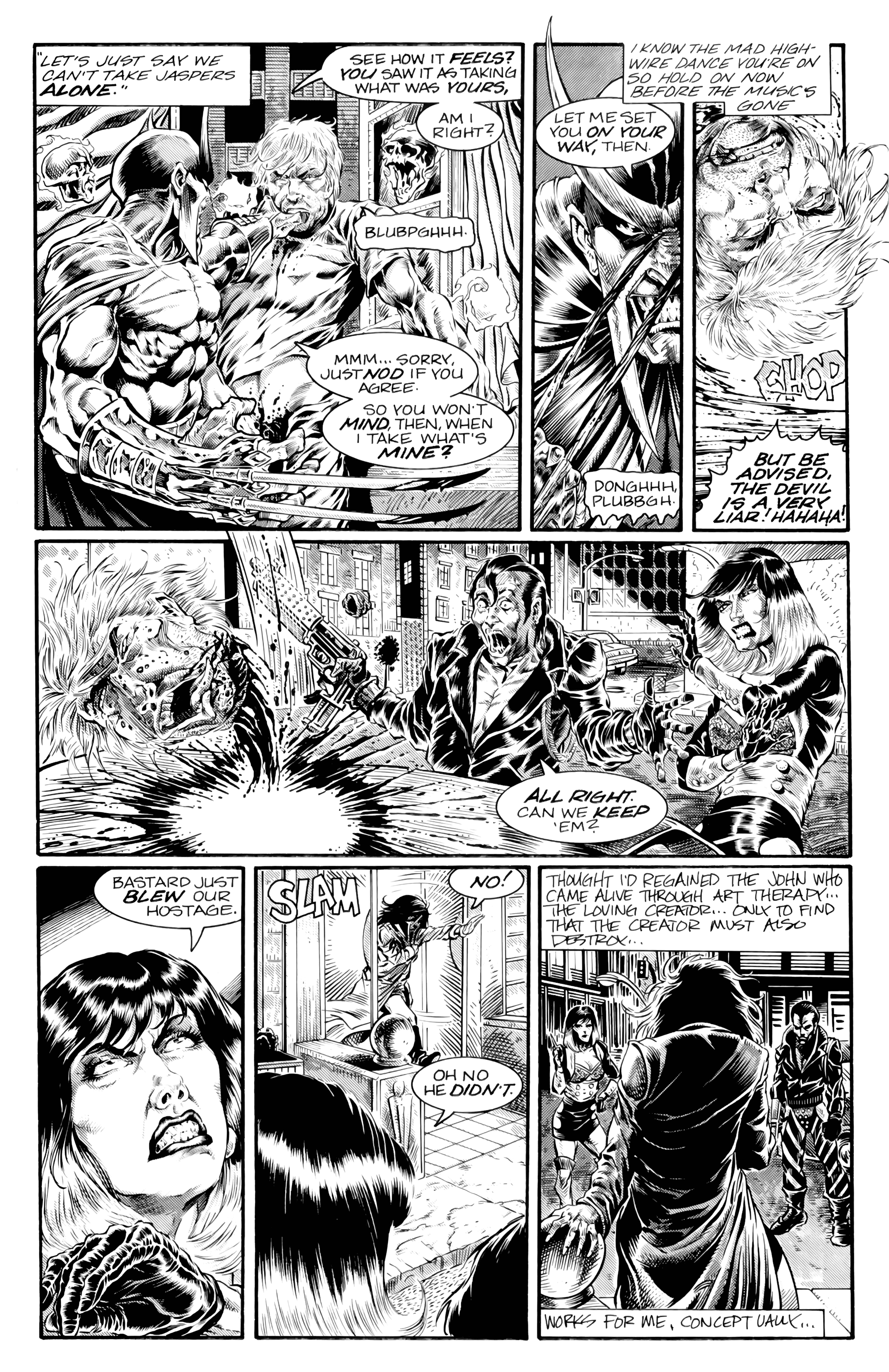 Read online Faust : Love of the Damned comic -  Issue #8 - 31