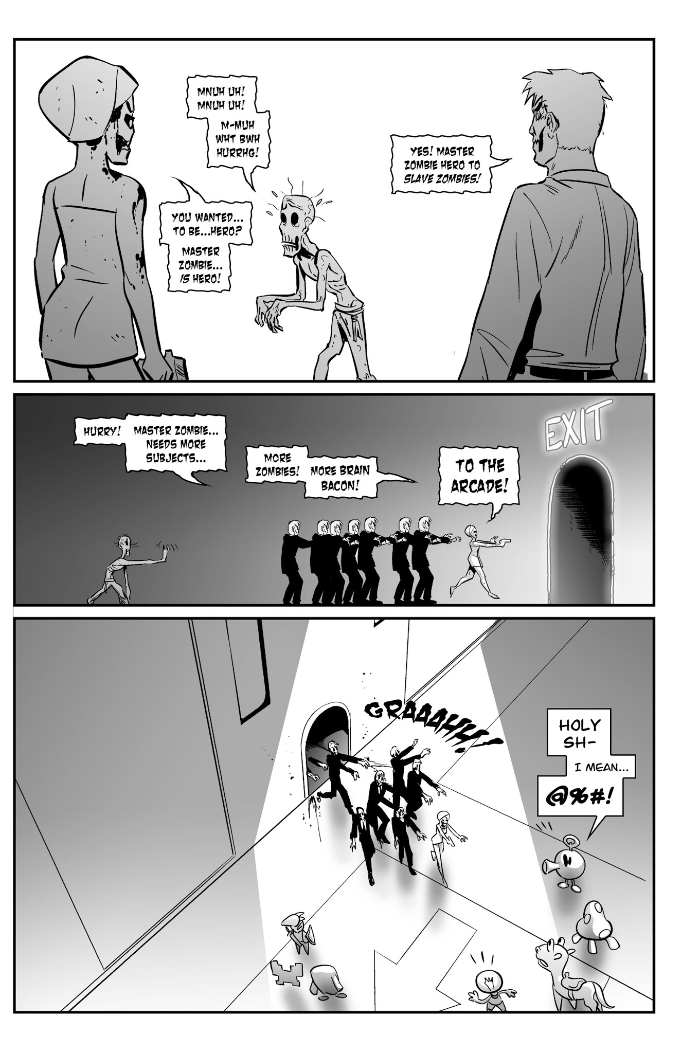Read online 8-Bit Zombie comic -  Issue # Full - 15