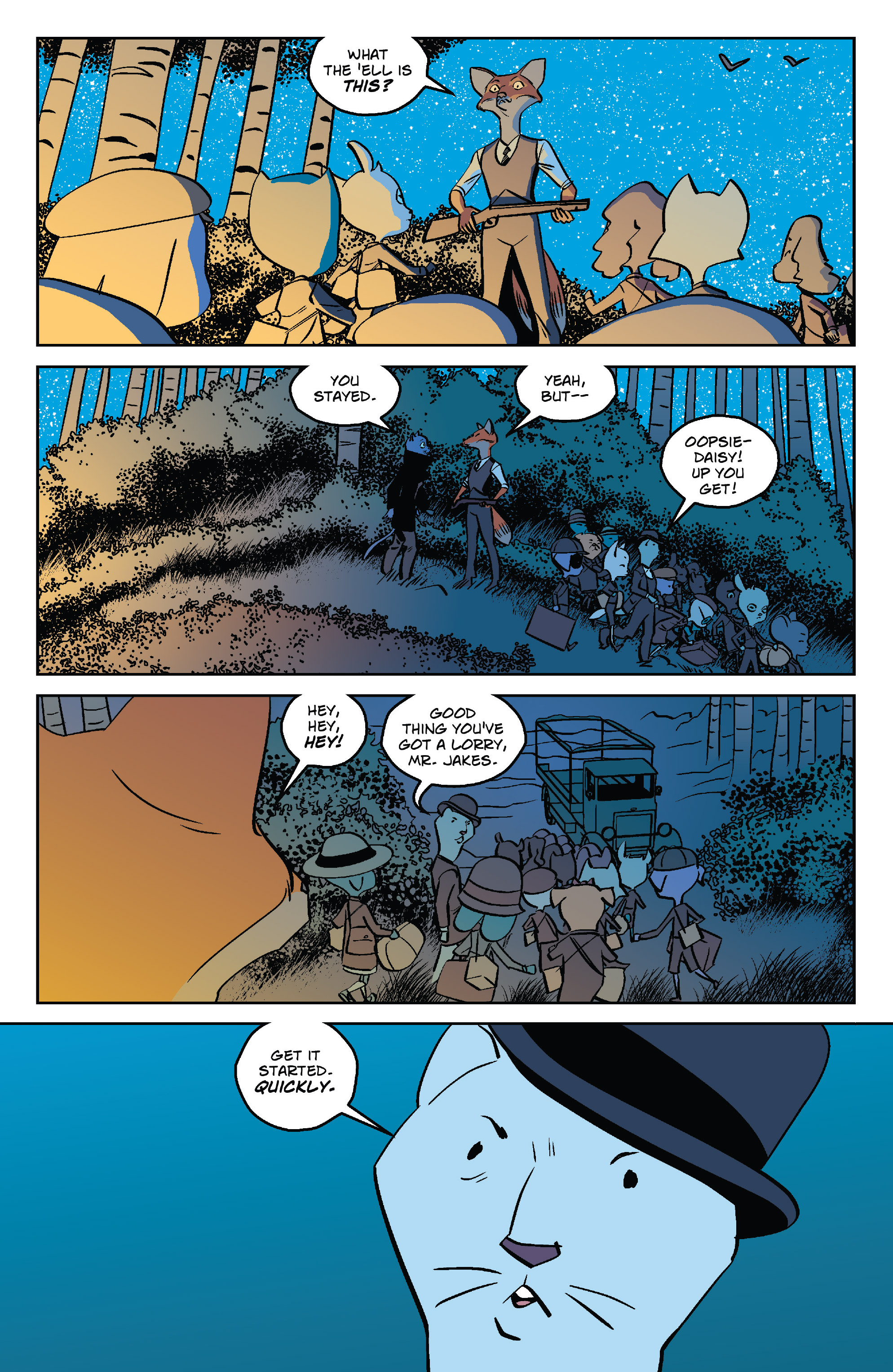 Read online Wild's End: Journey's End comic -  Issue # TPB (Part 1) - 28
