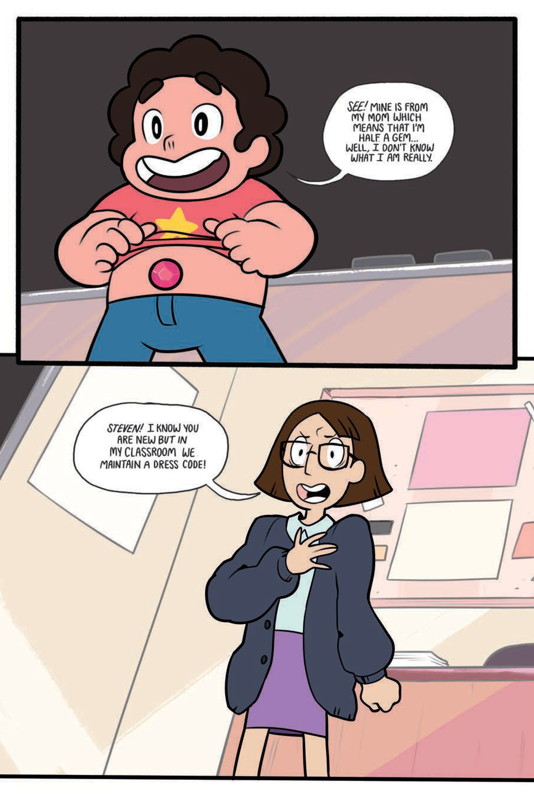 Read online Steven Universe: Too Cool For School comic -  Issue # TPB - 16