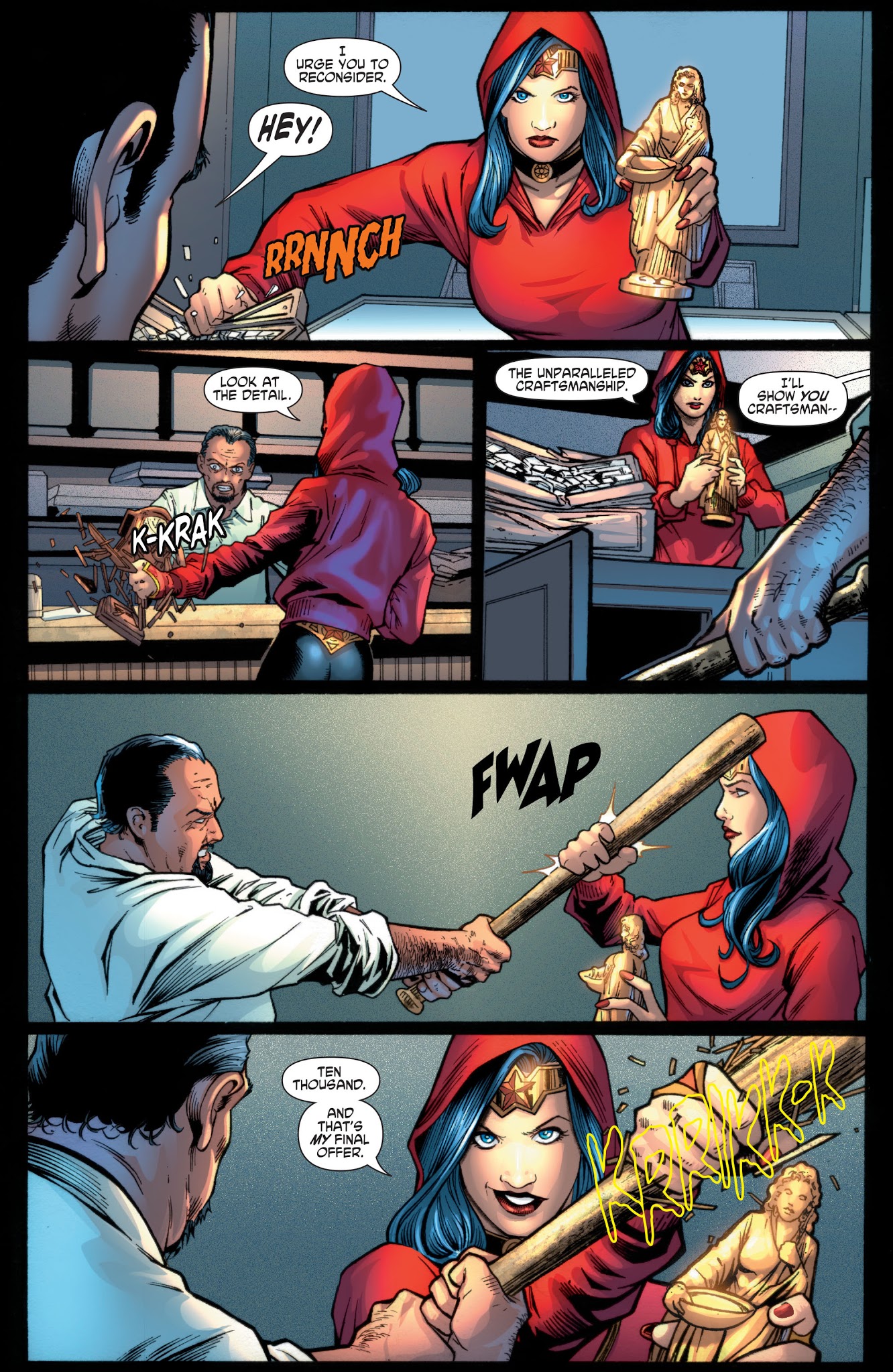 Read online Wonder Woman: Odyssey comic -  Issue # TPB 1 - 129