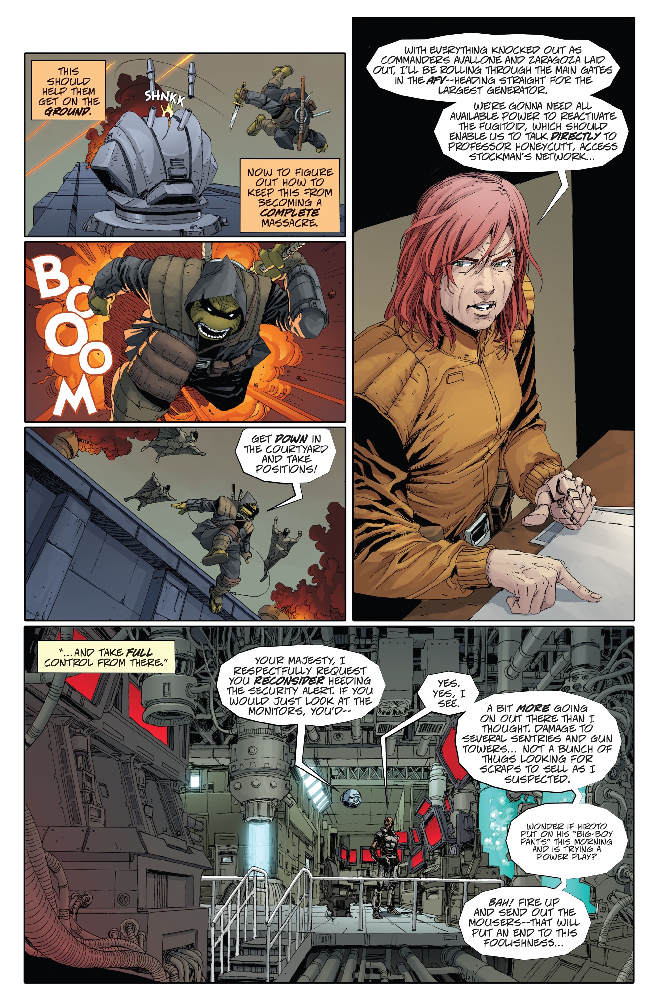 Read online Teenage Mutant Ninja Turtles: The Last Ronin comic -  Issue #4 - 33