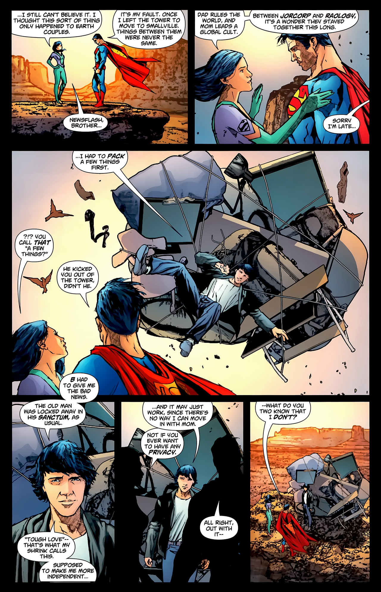 Read online Superman: The Last Family of Krypton comic -  Issue #3 - 22