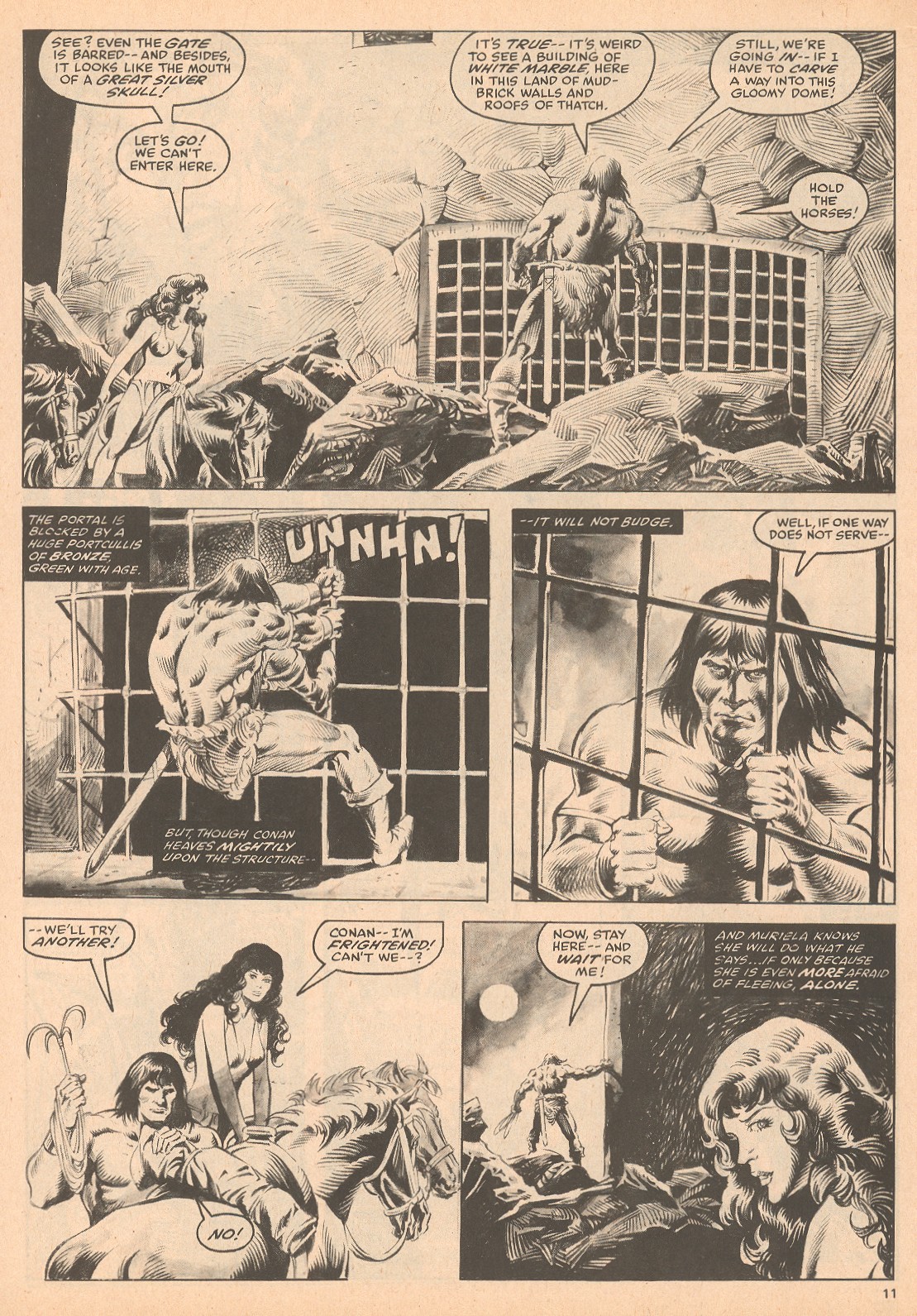 Read online The Savage Sword Of Conan comic -  Issue #60 - 11