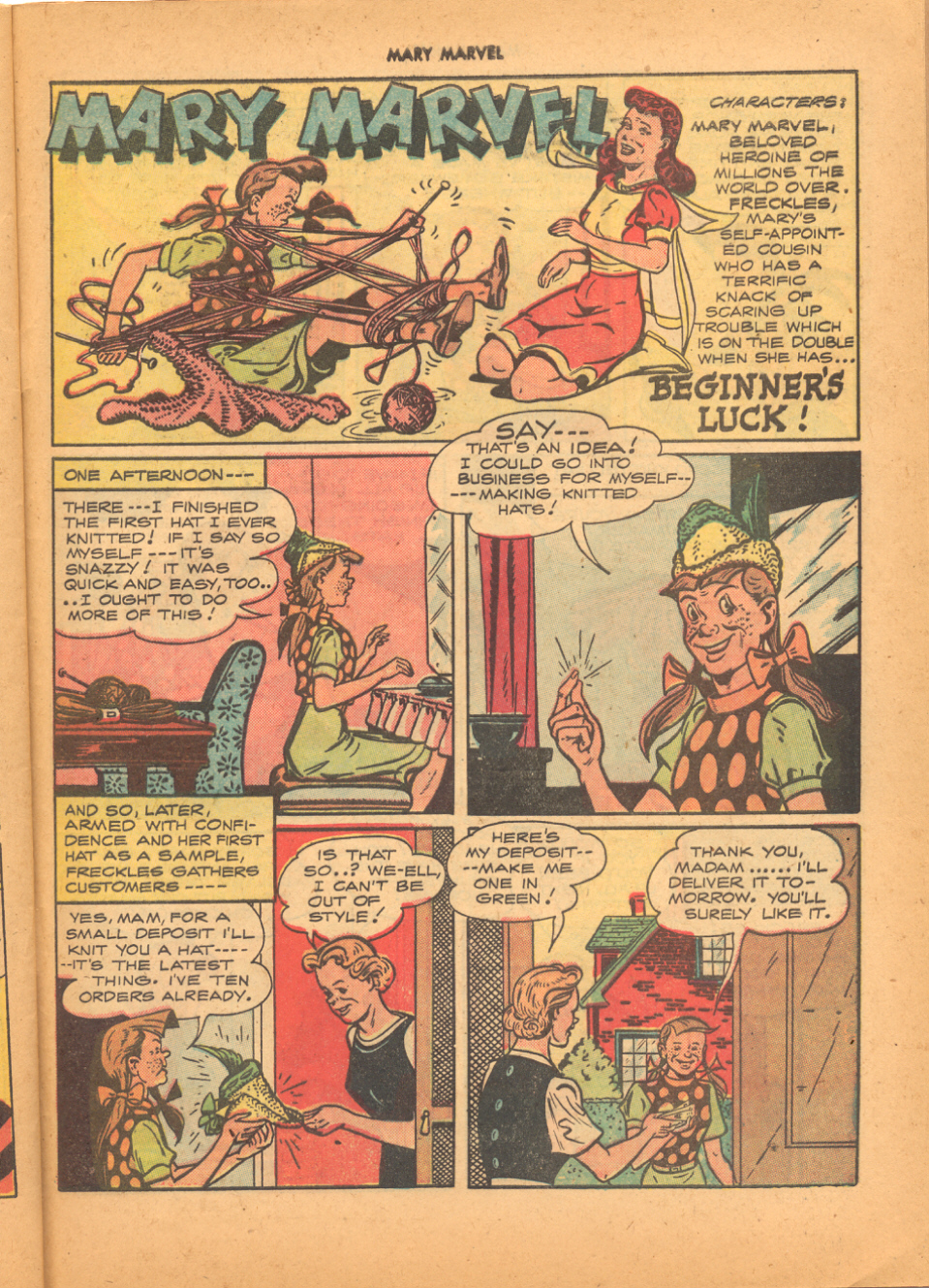 Read online Mary Marvel comic -  Issue #24 - 29