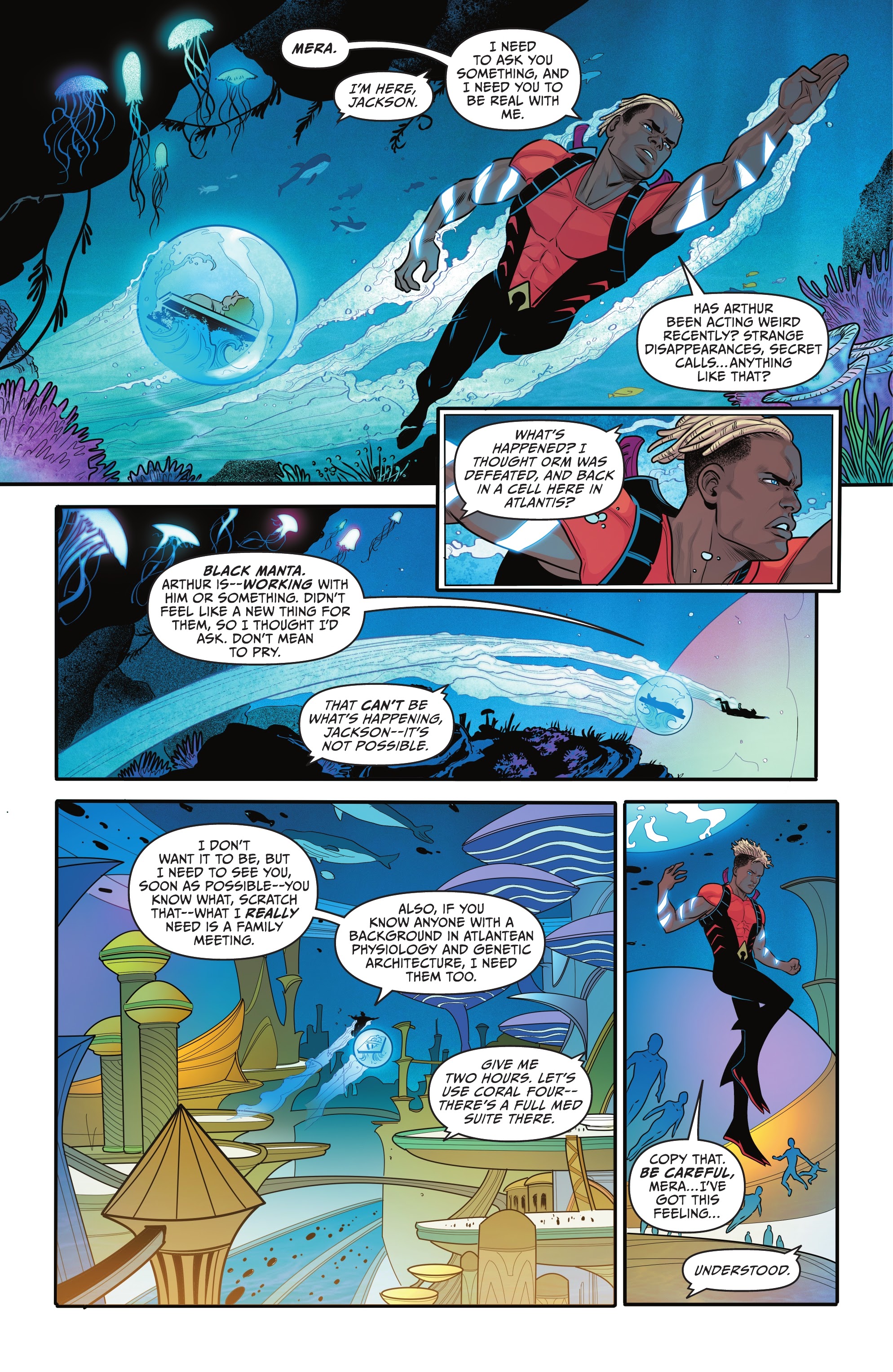 Read online Aquamen comic -  Issue #2 - 7