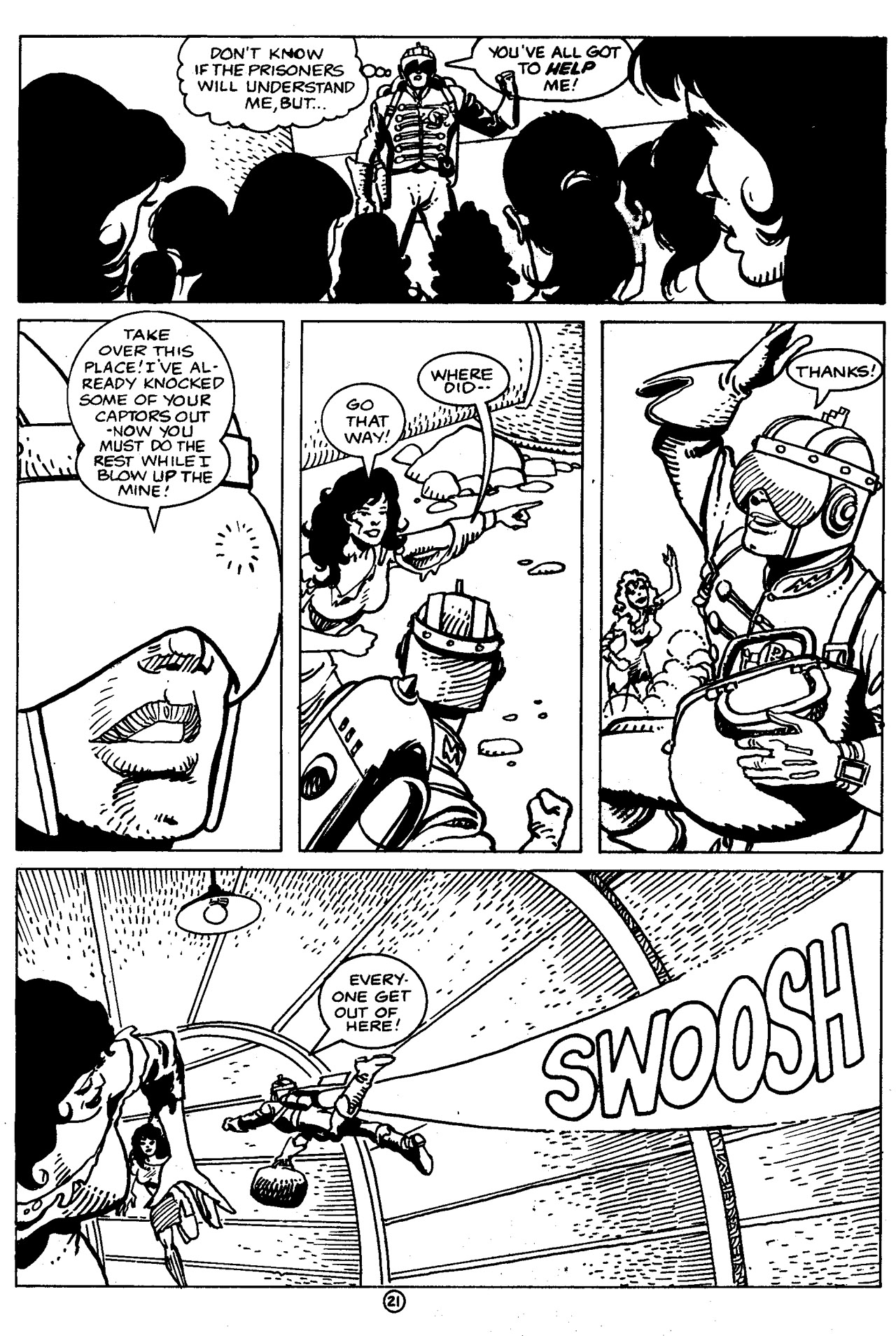 Read online Rocket Ranger comic -  Issue #5 - 23