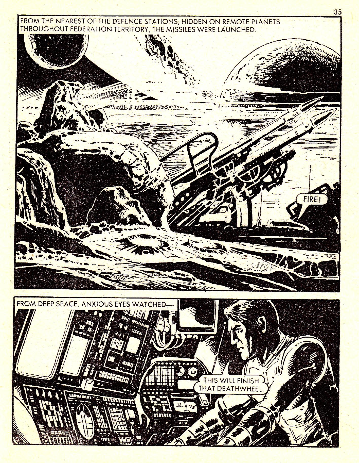 Read online Starblazer comic -  Issue #140 - 35