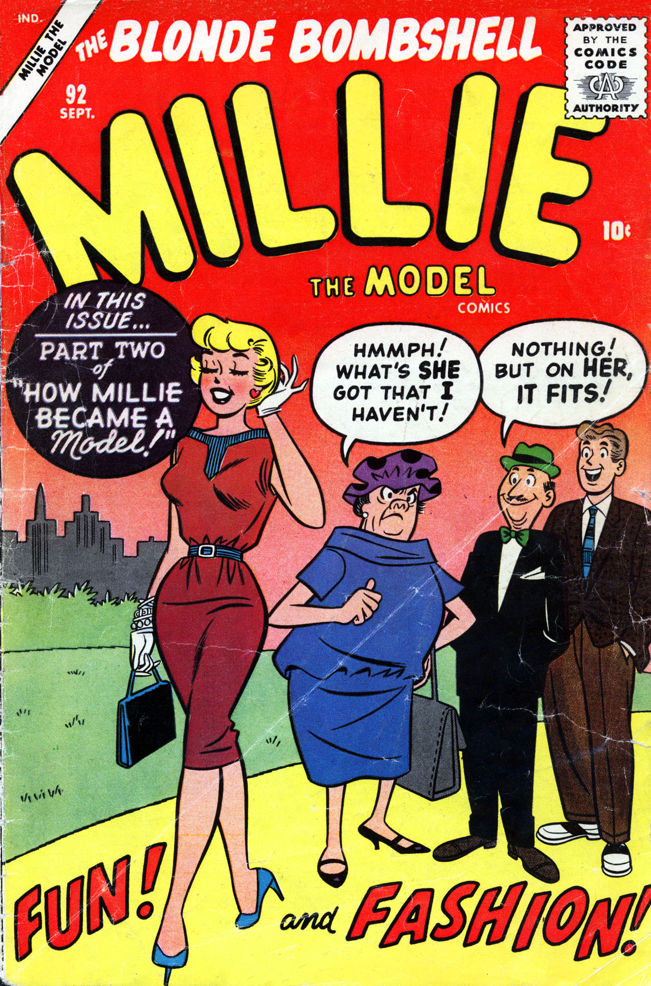 Millie the Model issue 92 - Page 1