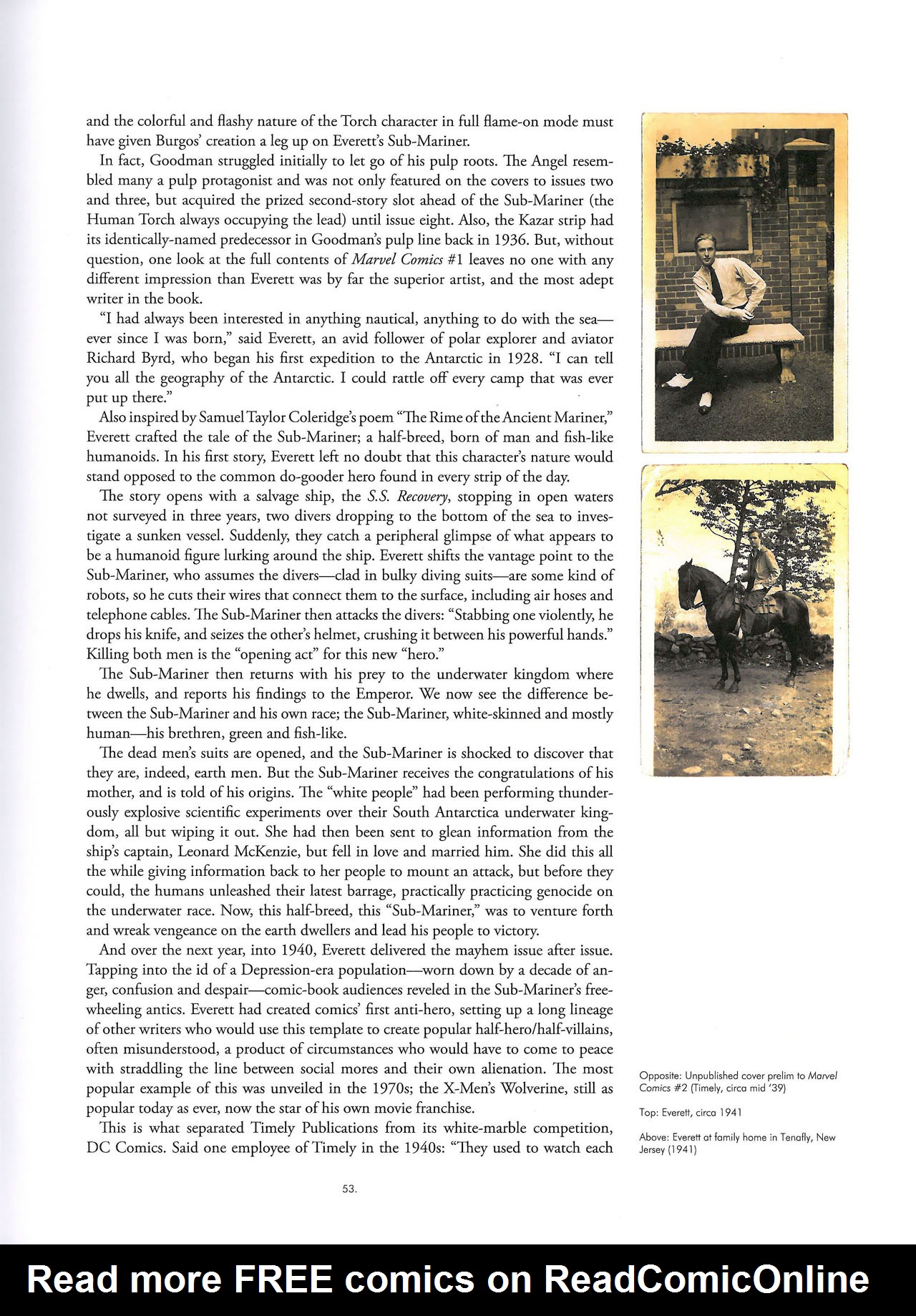 Read online Fire and Water: Bill Everett, the Sub-Mariner, and the Birth of Marvel Comics comic -  Issue # TPB (Part 1) - 56