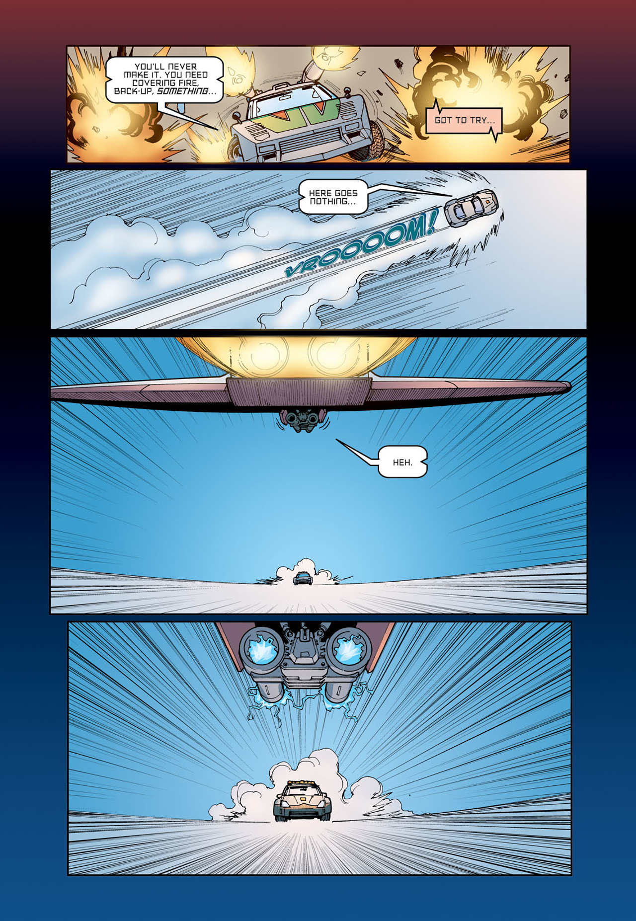 Read online The Transformers: Escalation comic -  Issue #4 - 20