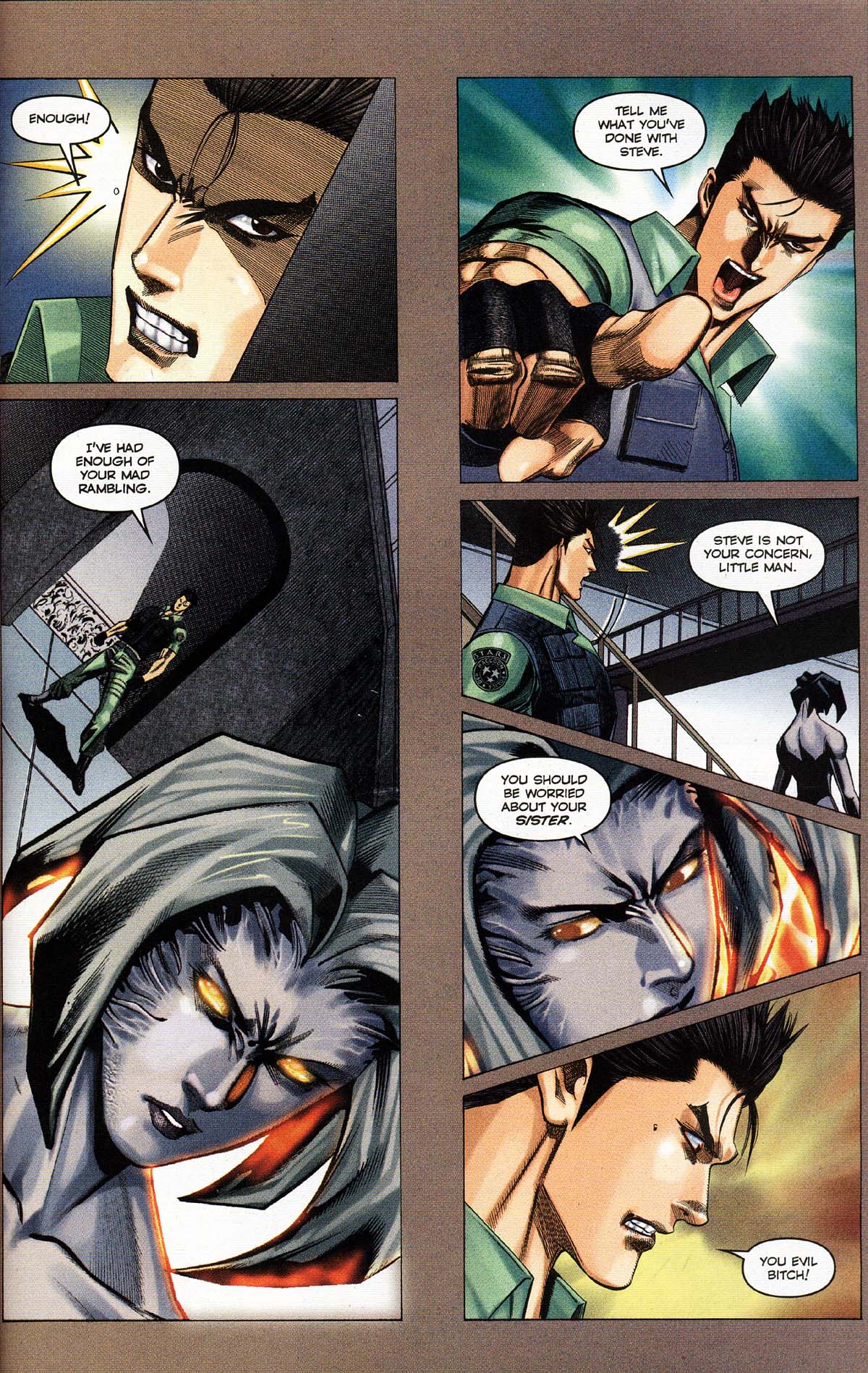 Read online Resident Evil Code: Veronica comic -  Issue #4 - 115