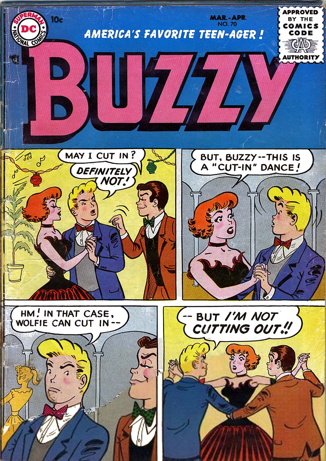 Read online Buzzy comic -  Issue #70 - 1
