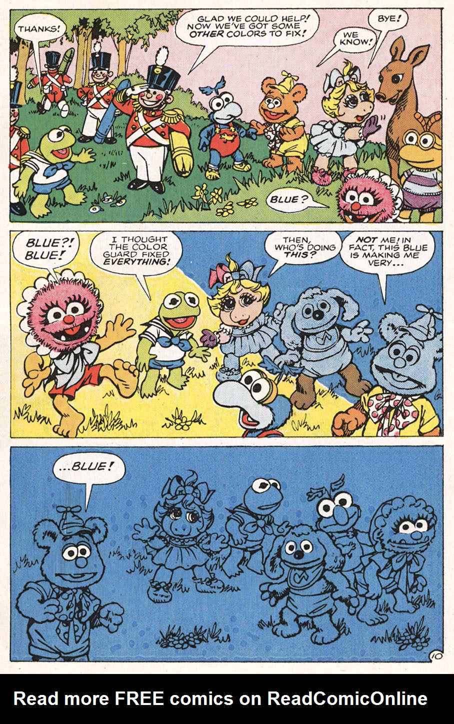 Read online Muppet Babies comic -  Issue #12 - 16