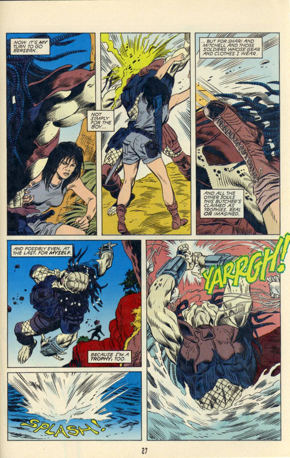 Read online Aliens/Predator: The Deadliest of the Species comic -  Issue #2 - 28