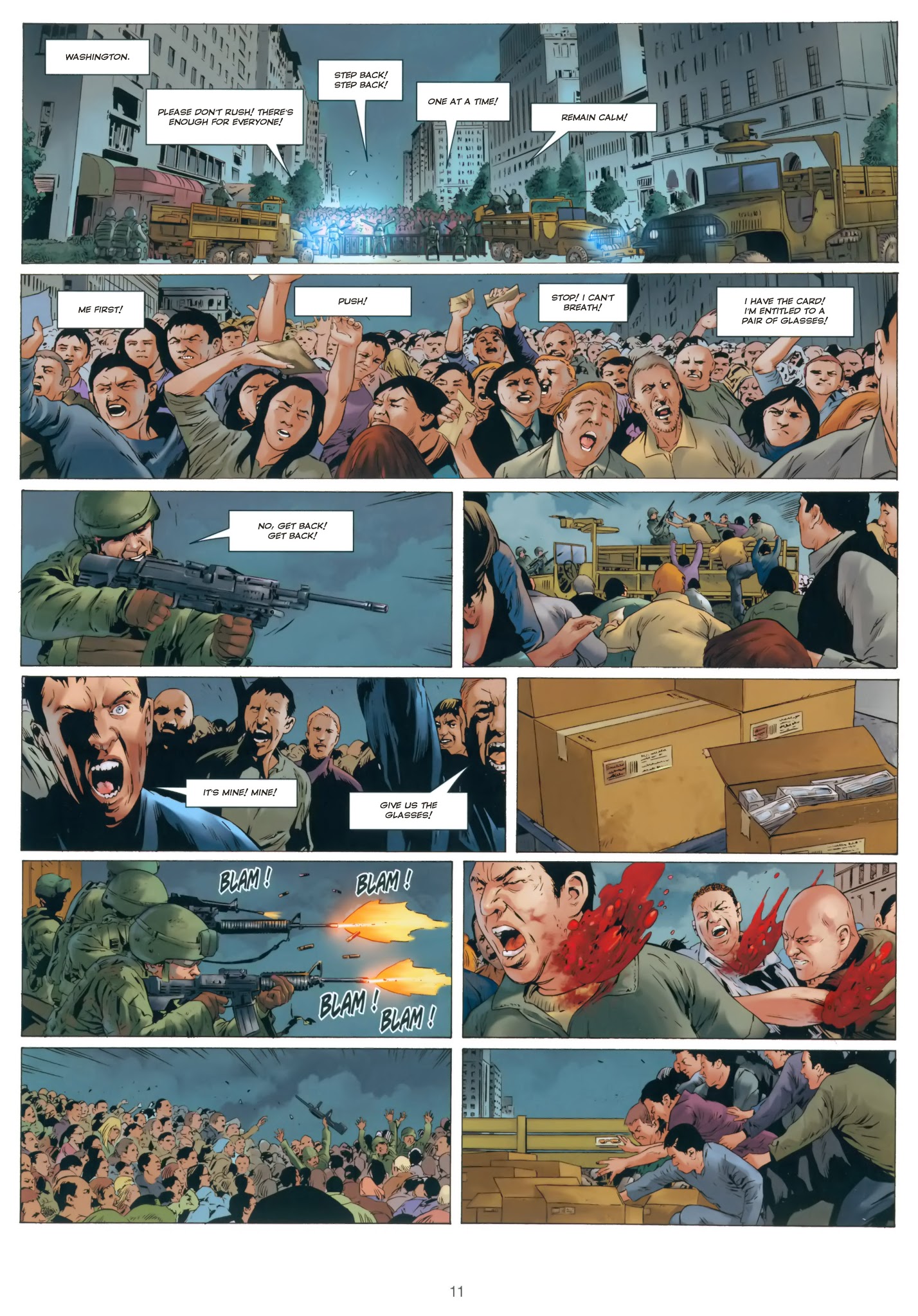 Read online Prometheus comic -  Issue #11 - 12