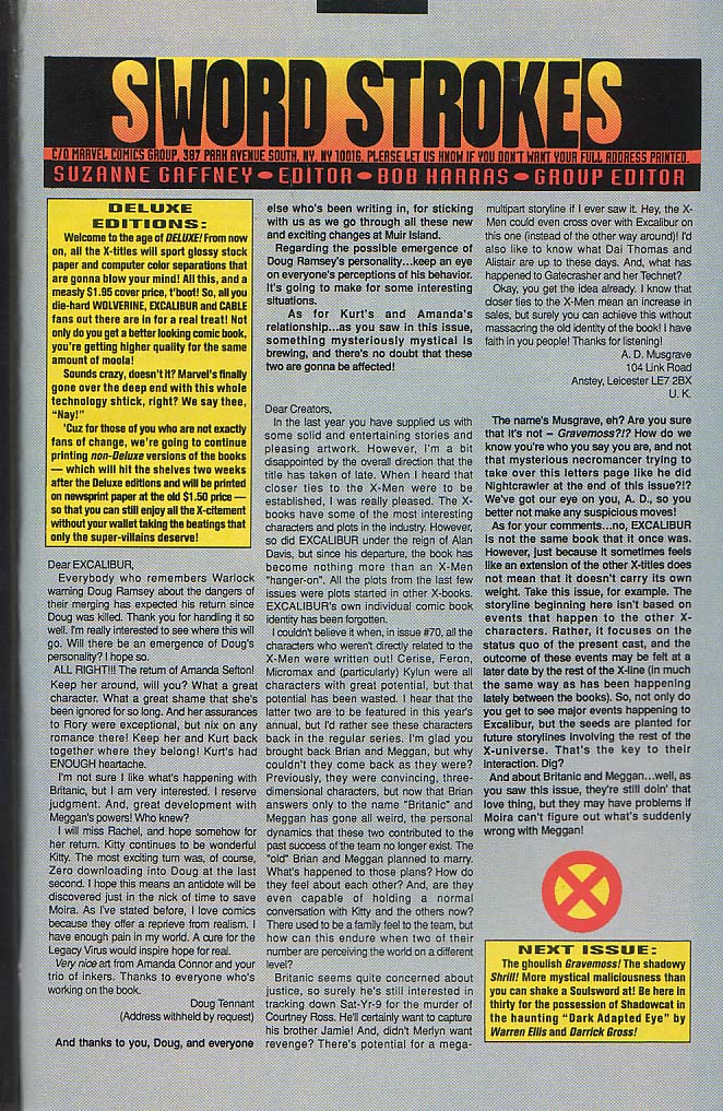 Read online Excalibur (1988) comic -  Issue #83 - 24