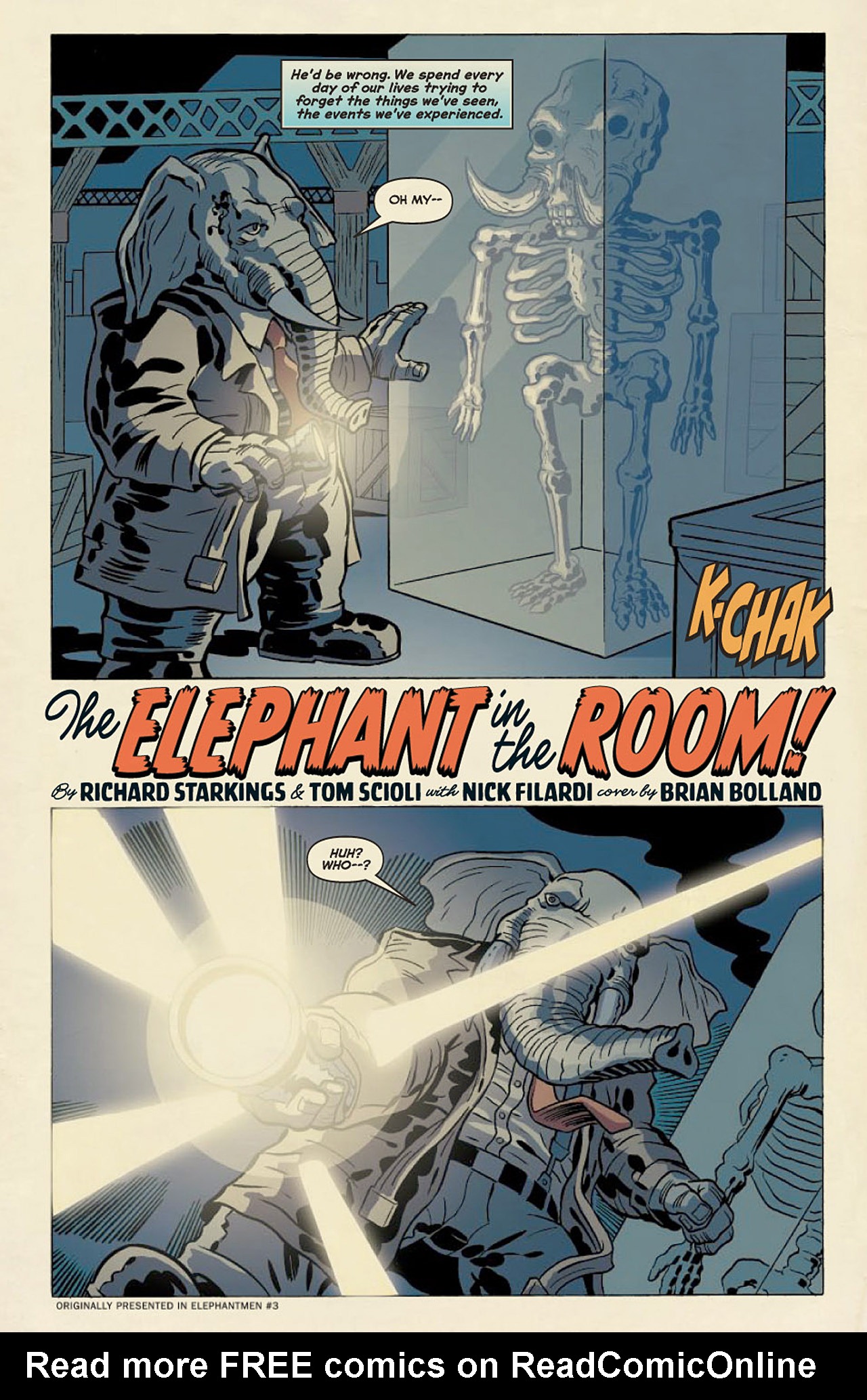 Read online Elephantmen comic -  Issue #3 - 5