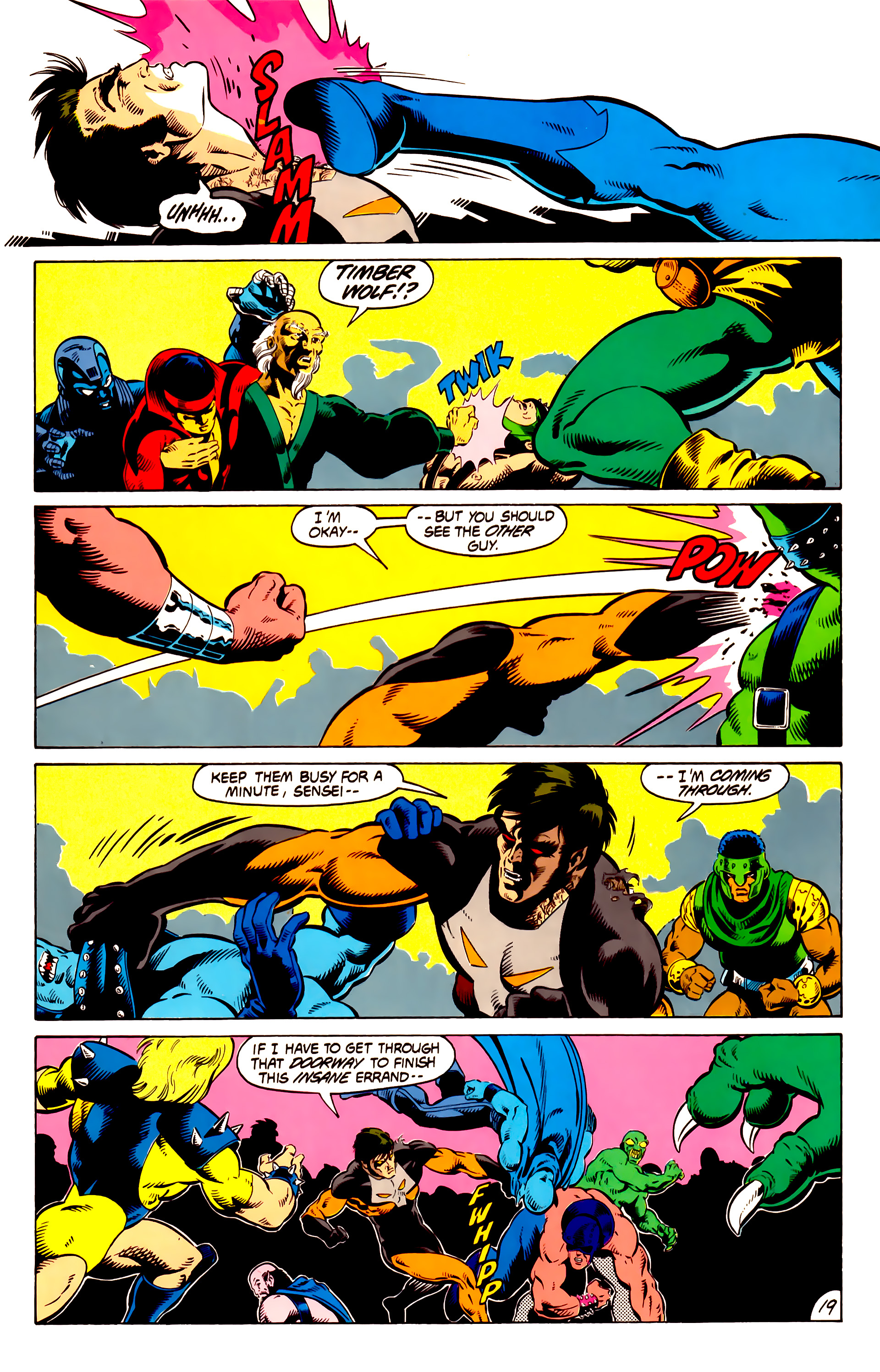 Read online Legion of Super-Heroes (1984) comic -  Issue #13 - 21