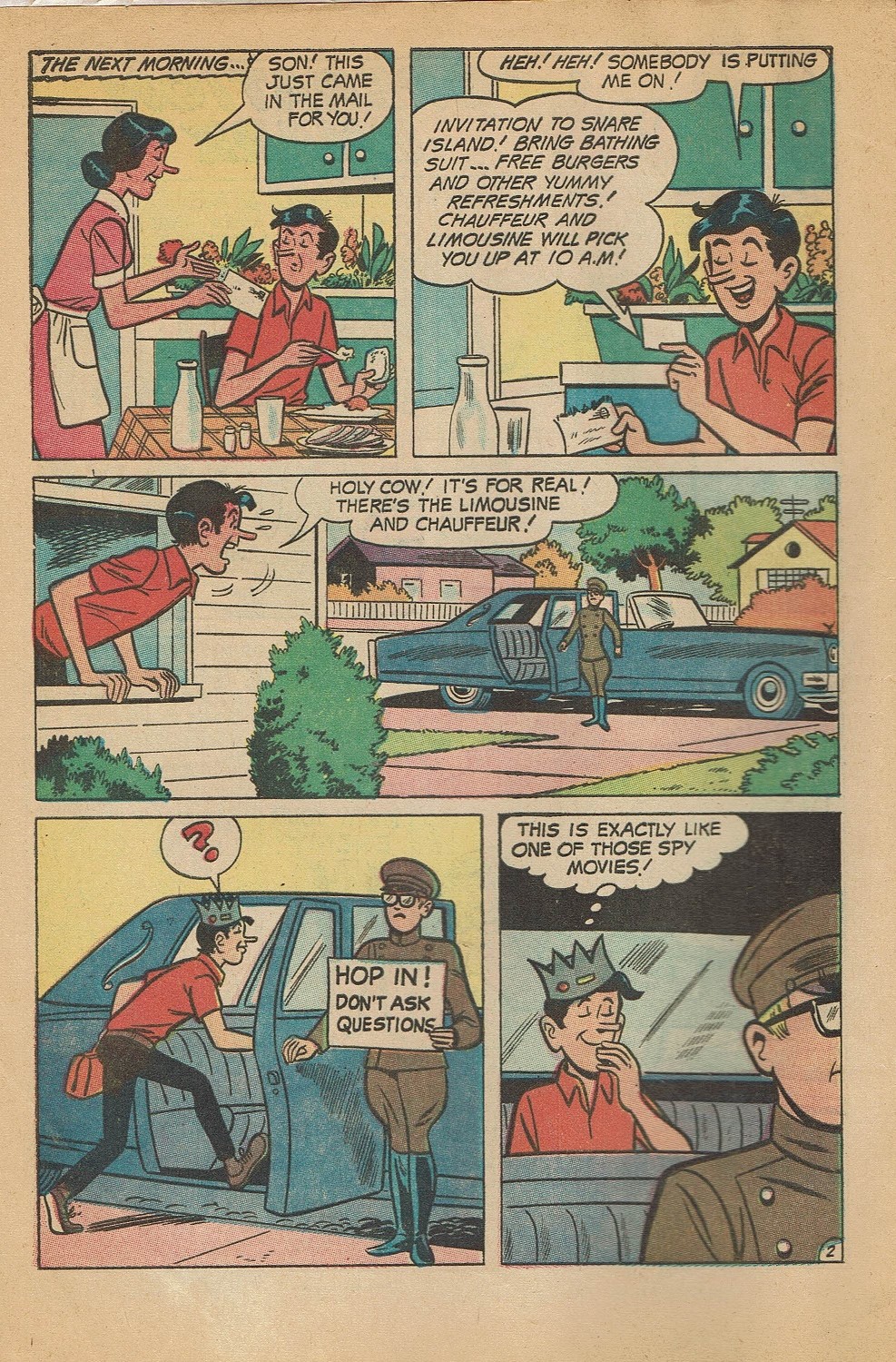 Read online Jughead (1965) comic -  Issue #160 - 4