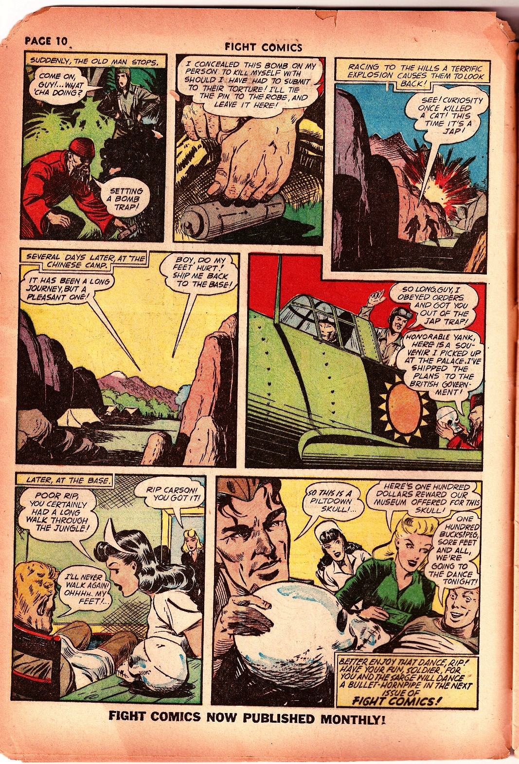 Read online Fight Comics comic -  Issue #23 - 12