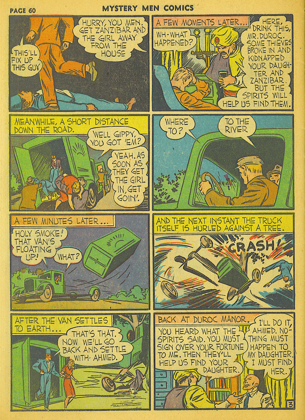 Read online Mystery Men Comics comic -  Issue #23 - 61