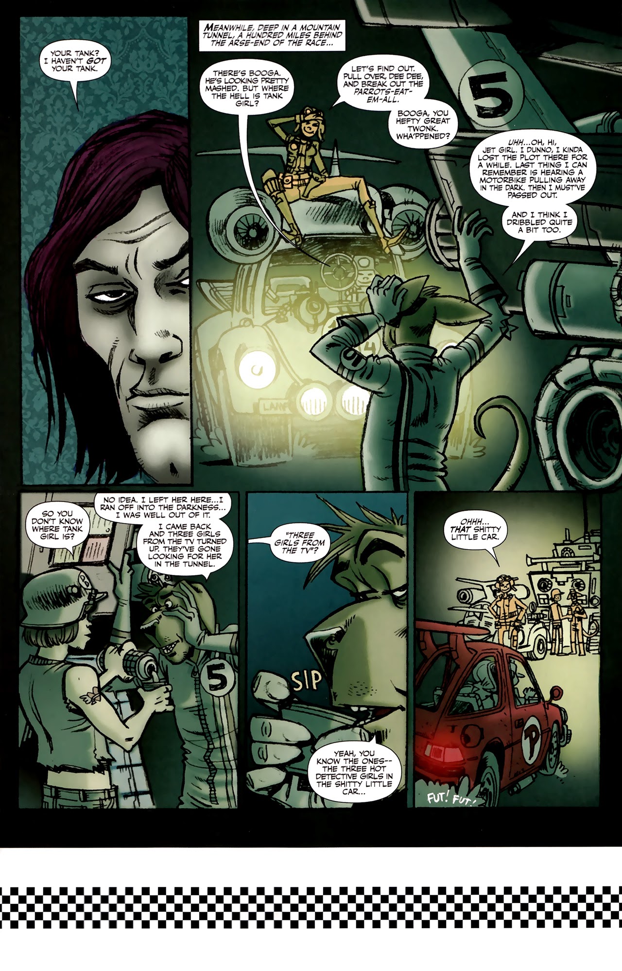Read online Tank Girl: Skidmarks comic -  Issue #2 - 6