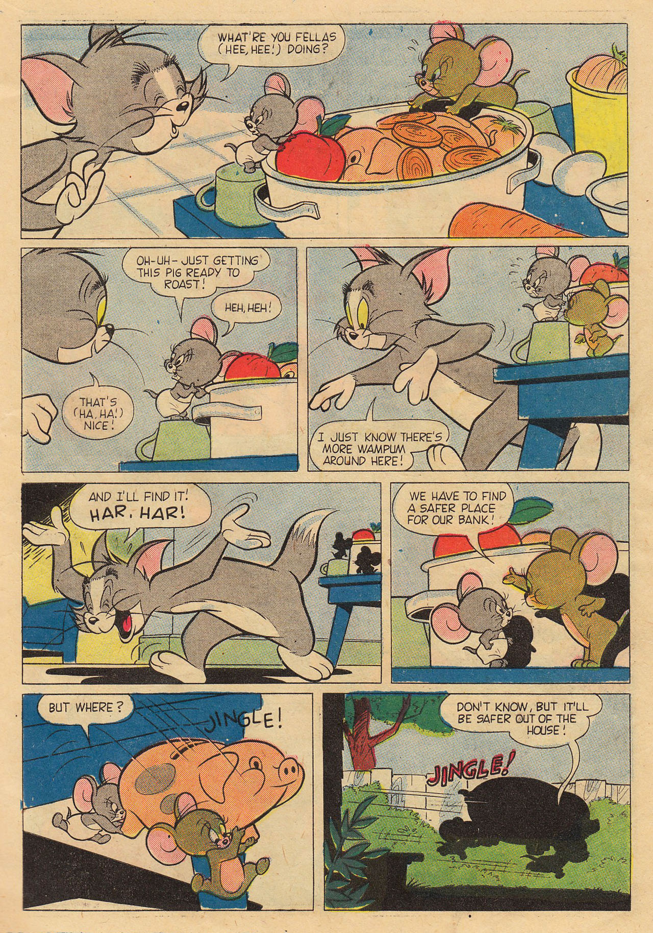 Read online Tom & Jerry Comics comic -  Issue #160 - 7