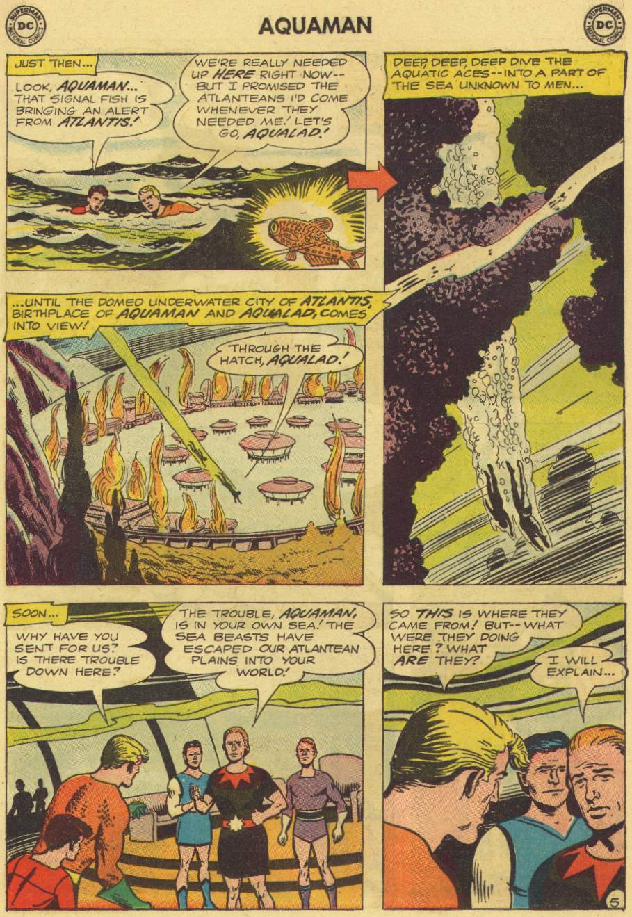 Read online Aquaman (1962) comic -  Issue #7 - 7
