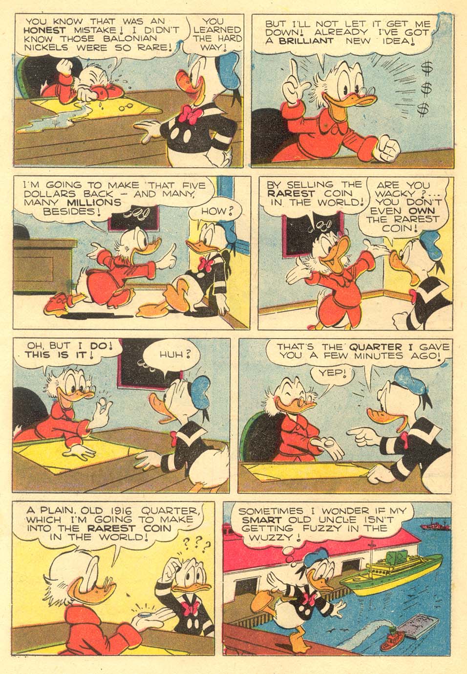 Read online Uncle Scrooge (1953) comic -  Issue #5 - 8