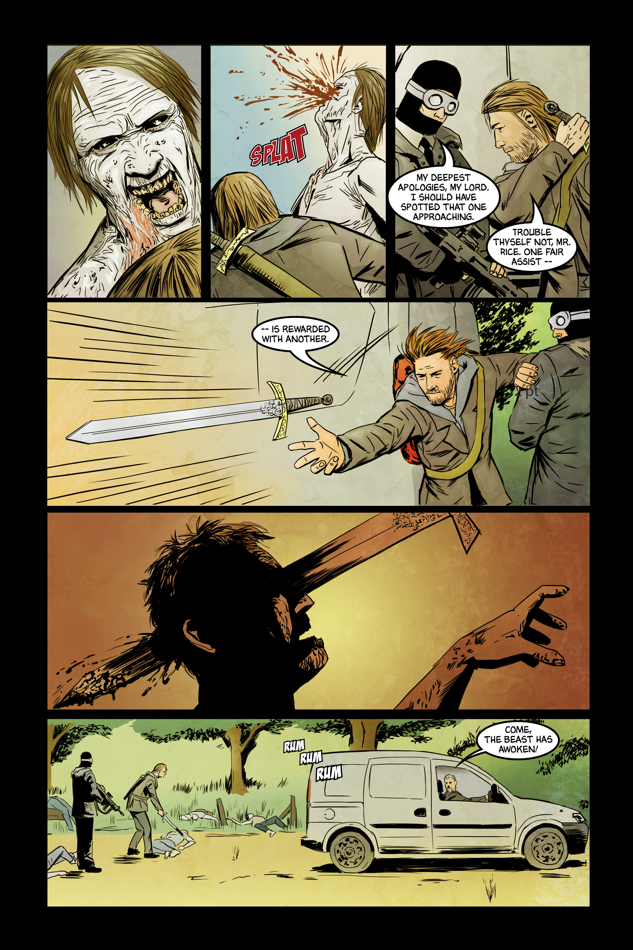 Read online Dead Future King comic -  Issue #2 - 12